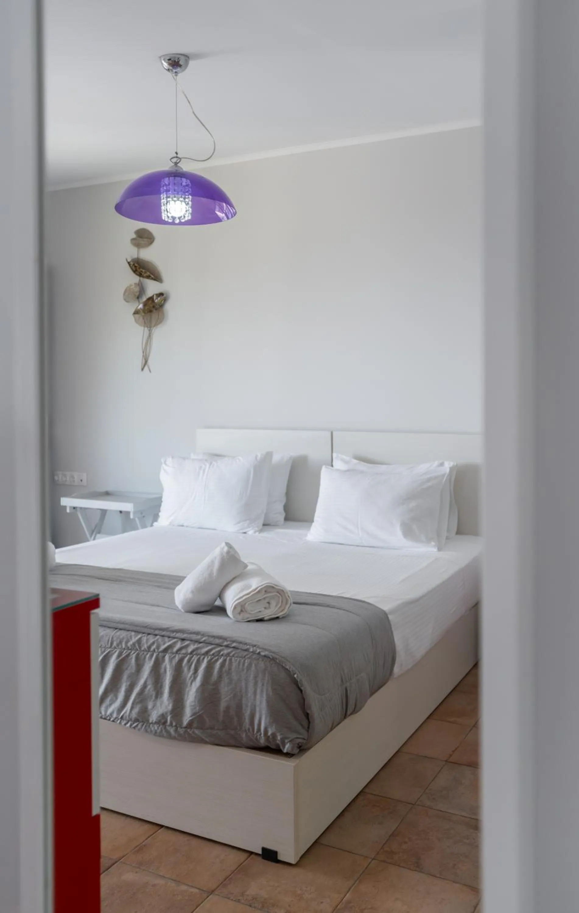 Bed in La Luna Hotel