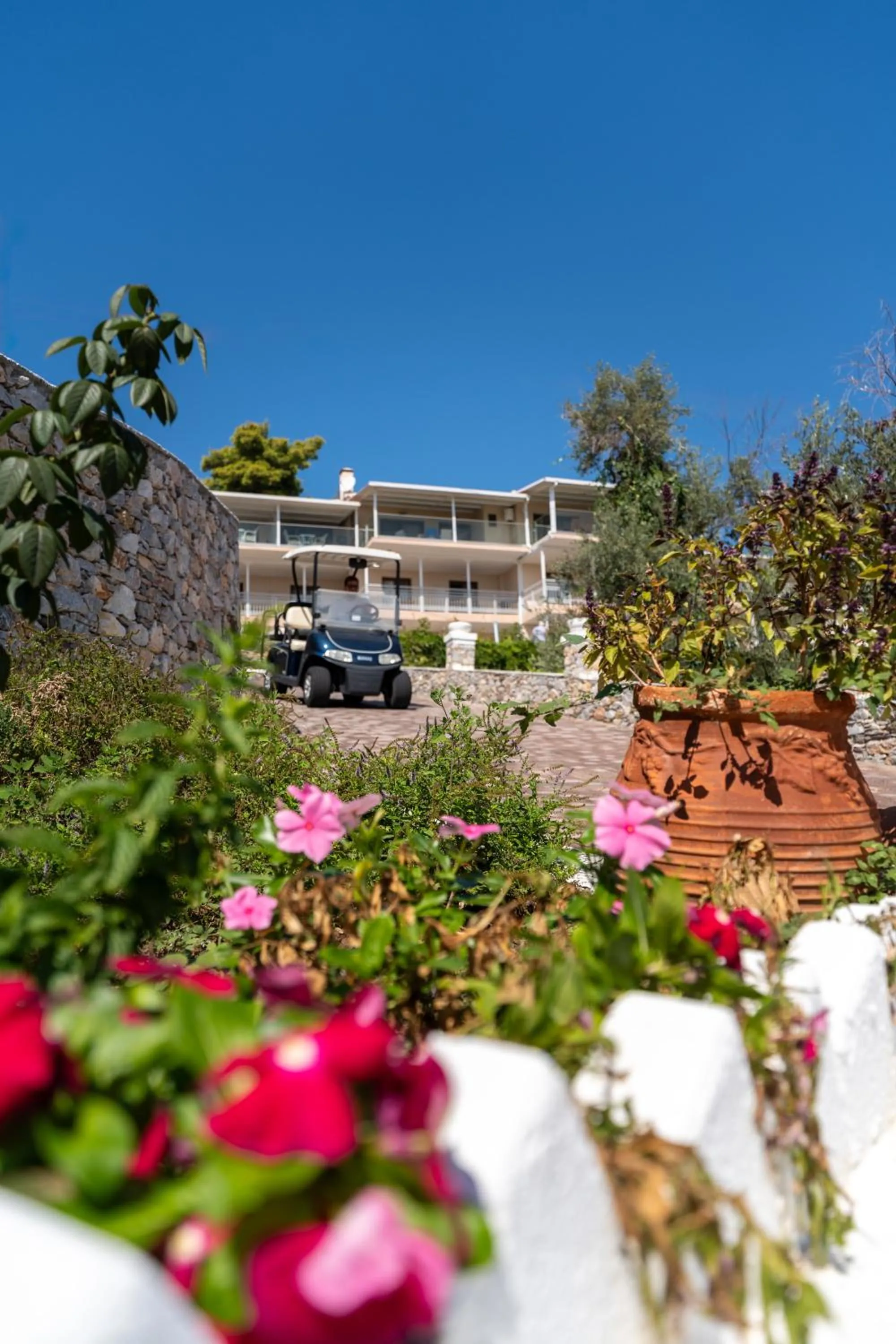 Property building in La Luna Hotel