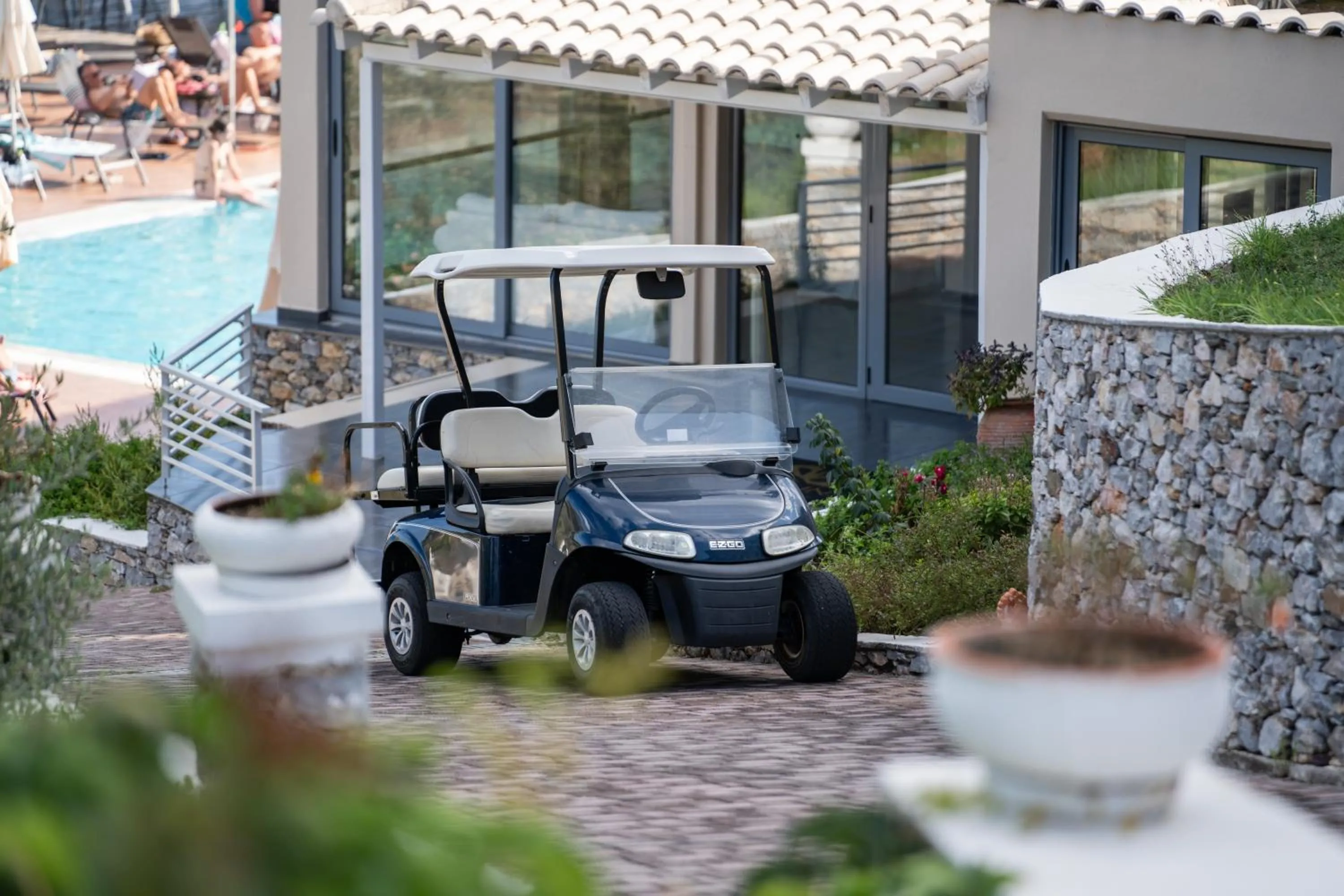 Property building in La Luna Hotel