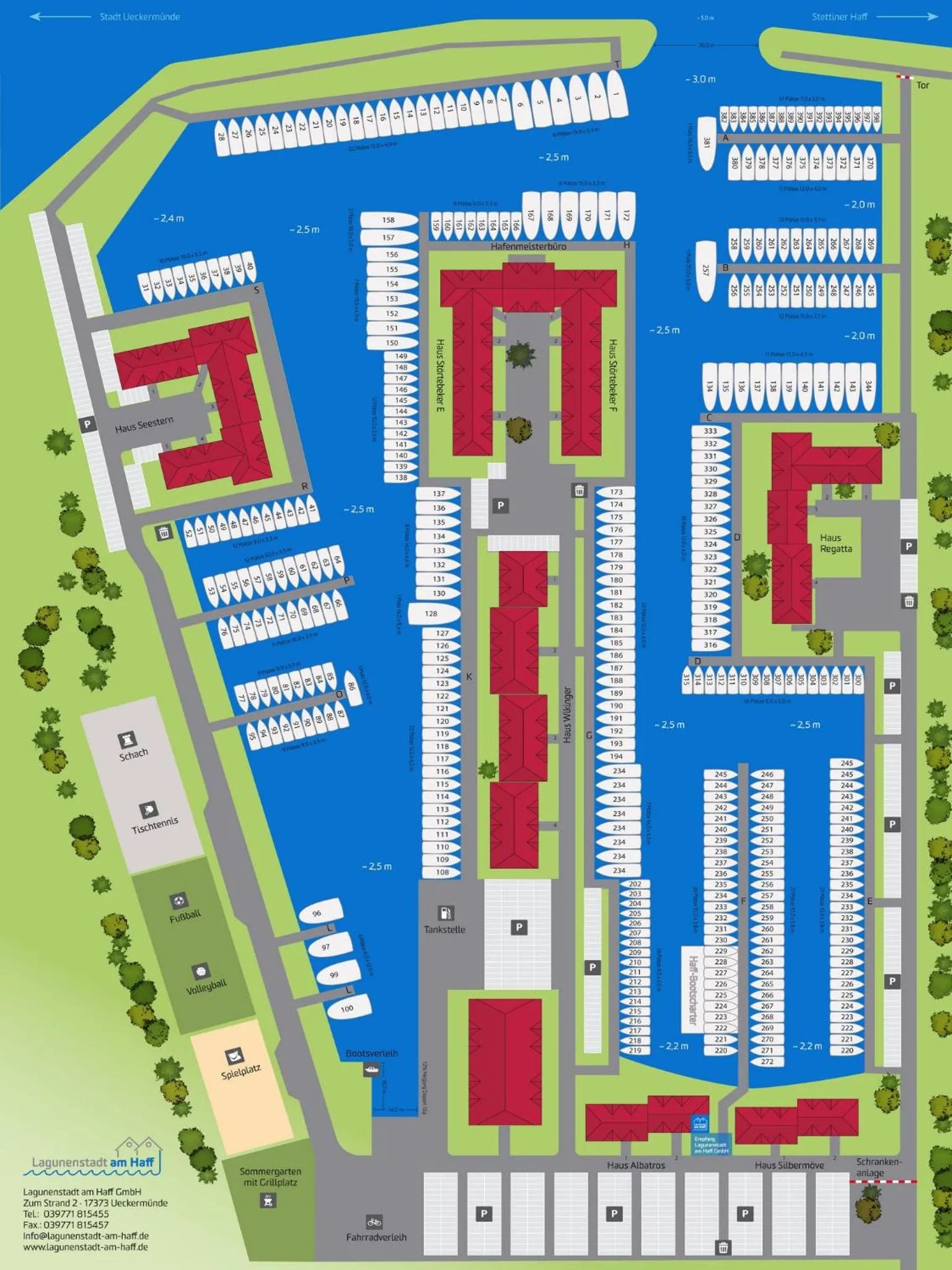 Property building in Lagunenstadt am Haff GmbH
