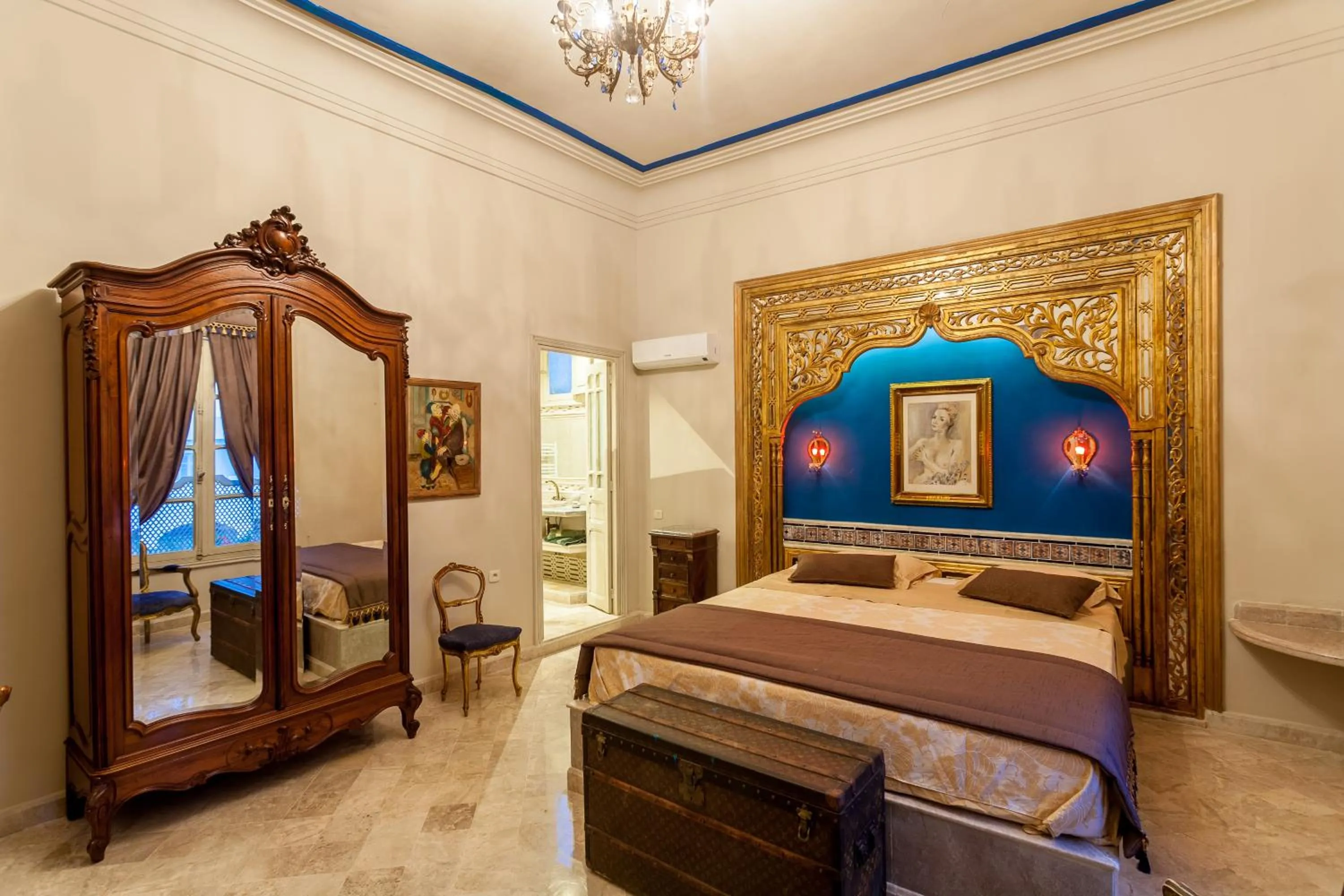 Bedroom, Bed in Maison d'Hôtes Dar Ennassim