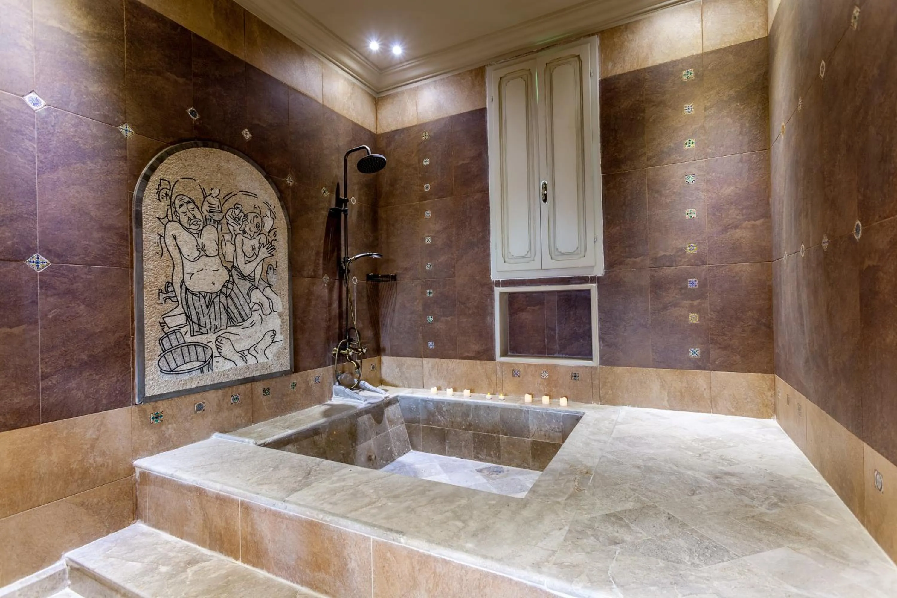 Shower in Maison d'Hôtes Dar Ennassim