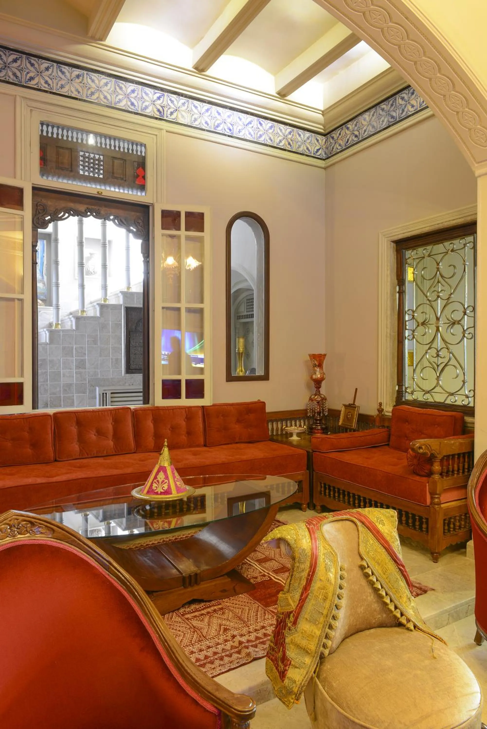 Communal lounge/ TV room in Maison d'Hôtes Dar Ennassim