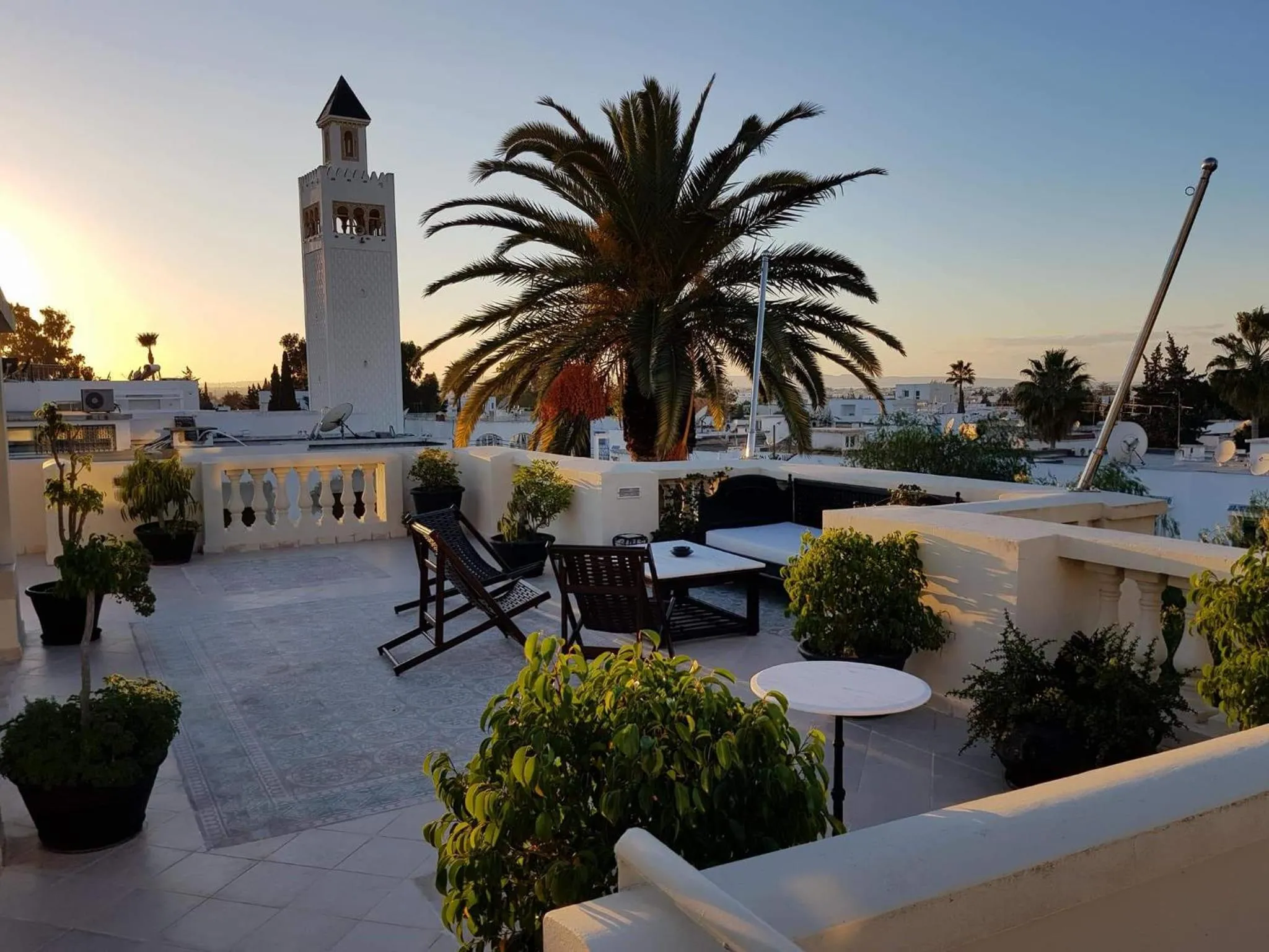 Patio in Maison d'Hôtes Dar Ennassim