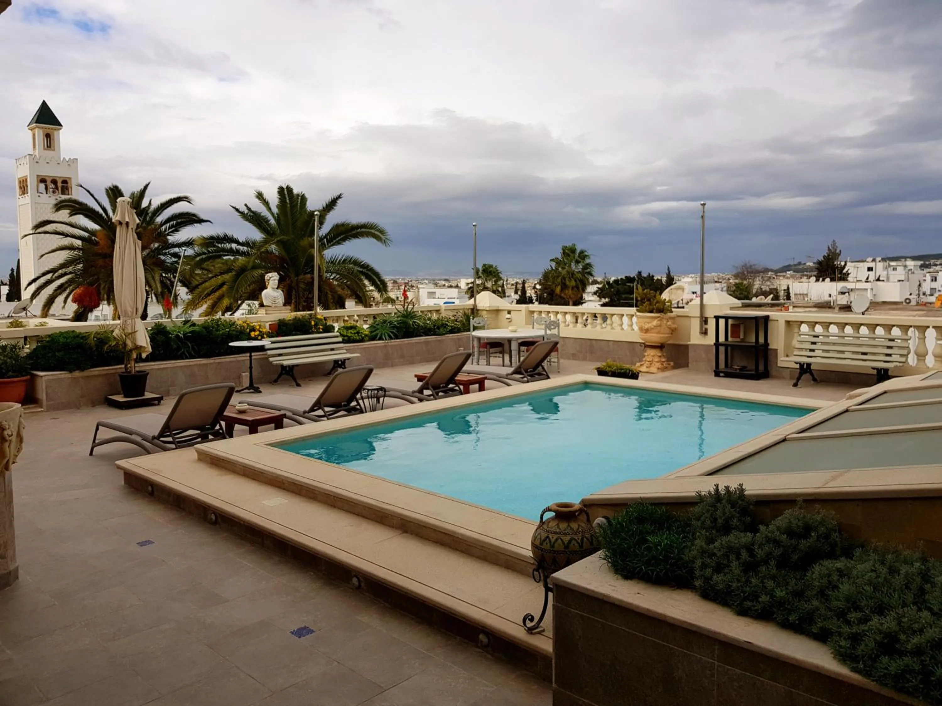 Patio in Maison d'Hôtes Dar Ennassim