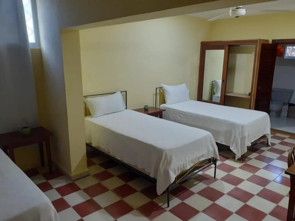 Bed in Villa Carolina Bed and Breakfast