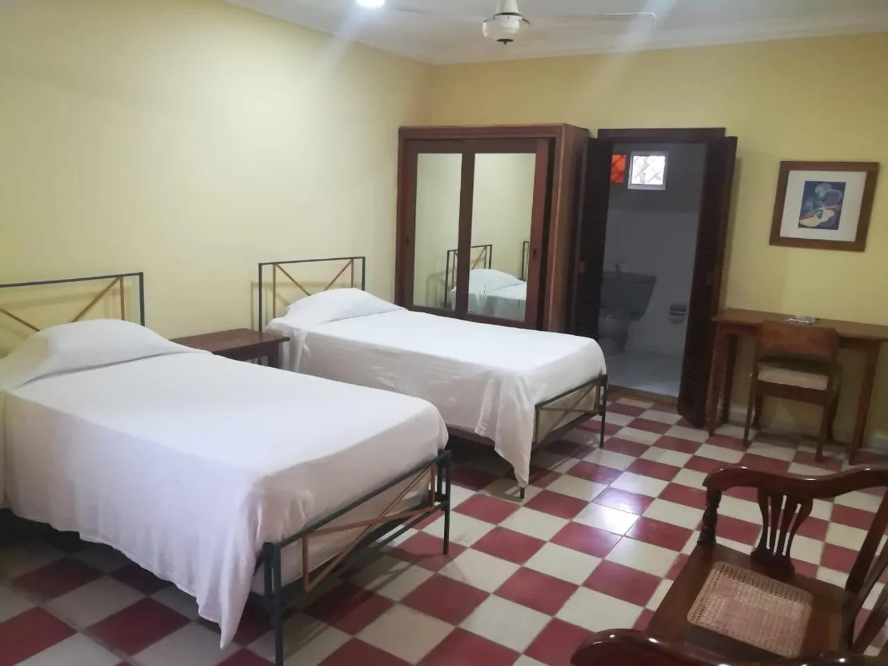 Bed in Villa Carolina Bed and Breakfast