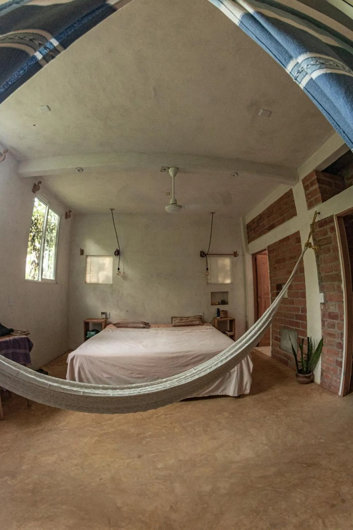 Bed in Casa Aquila Mazunte