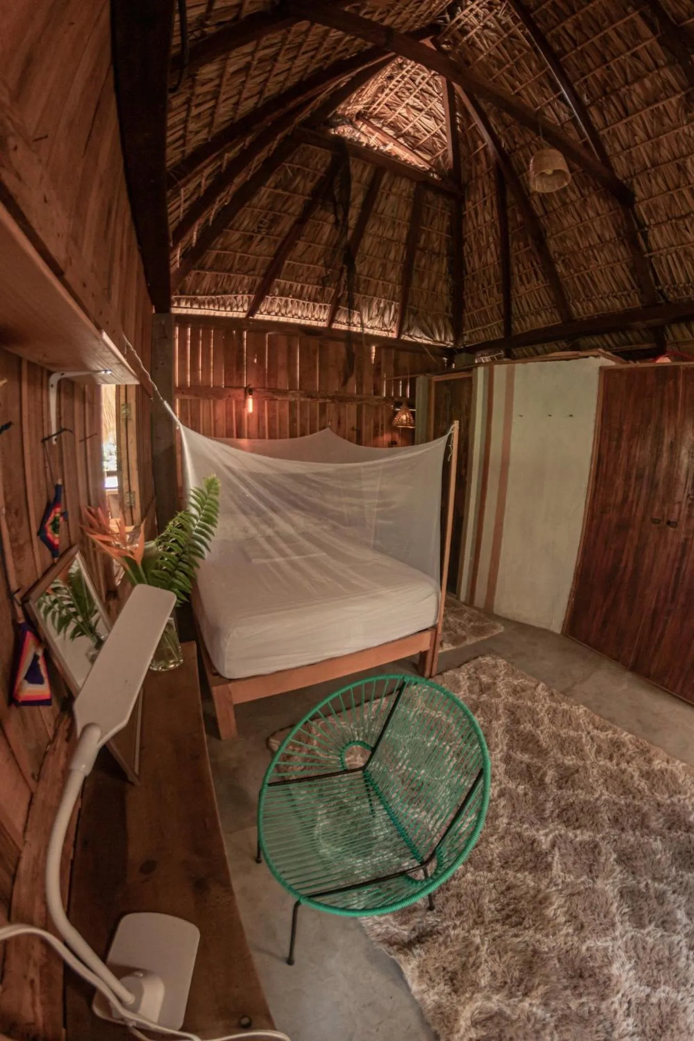 Bed in Casa Aquila Mazunte