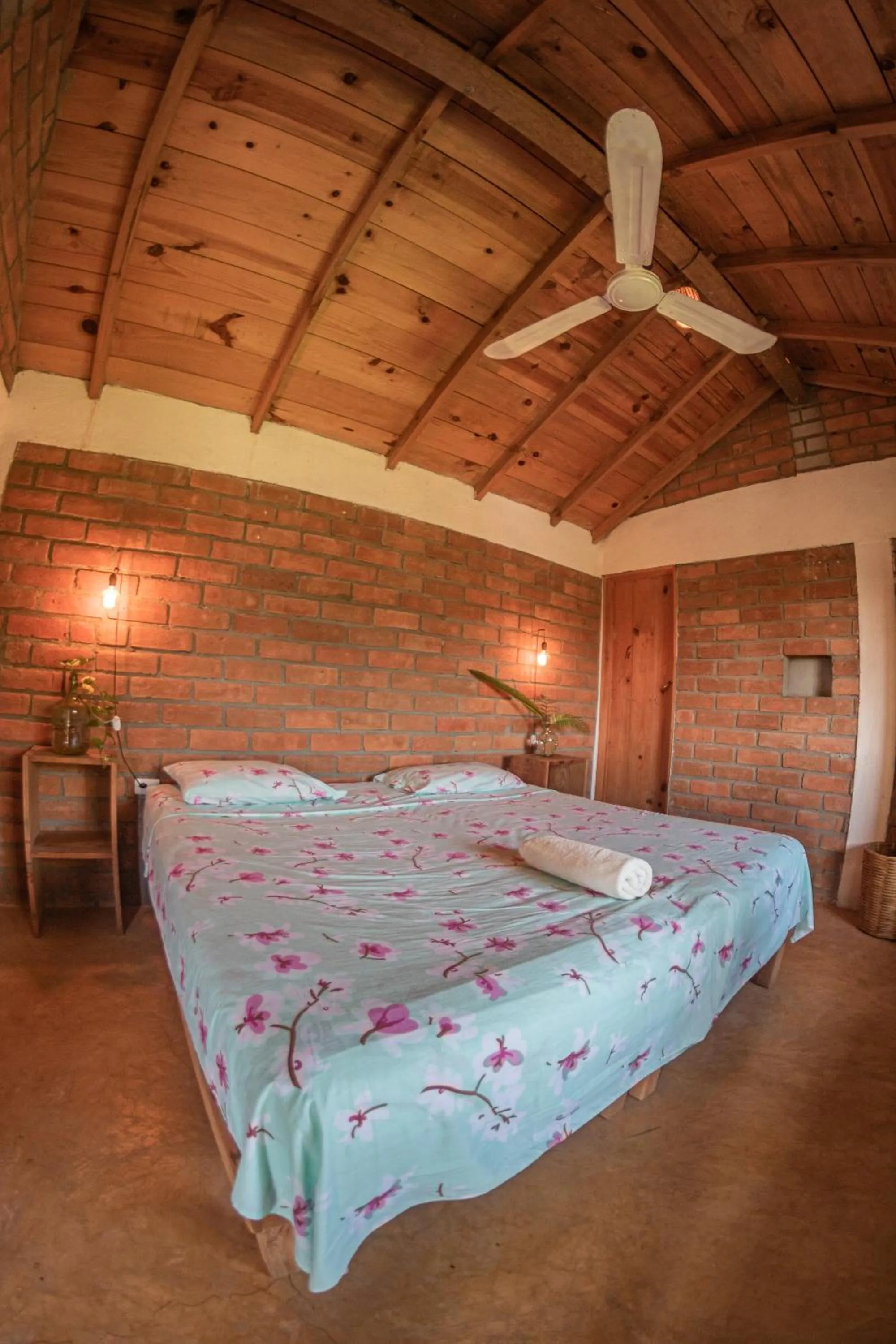 Bed in Casa Aquila Mazunte