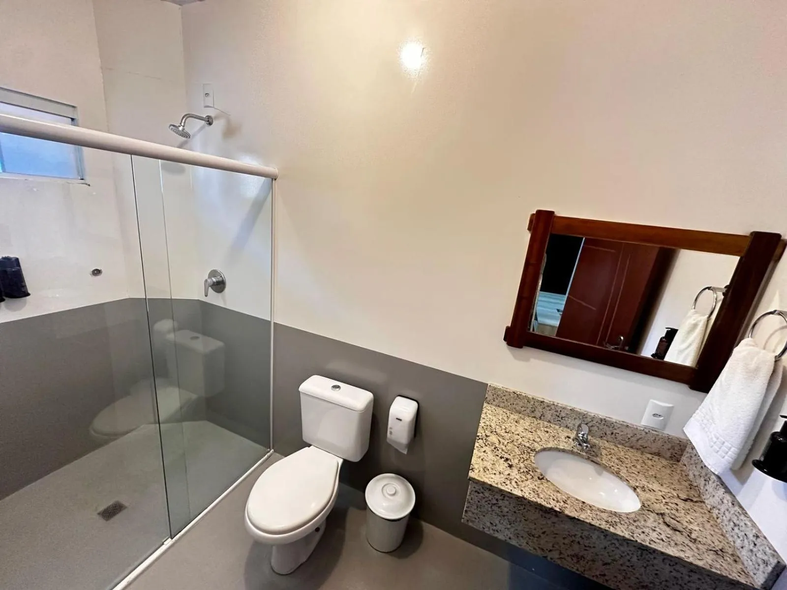 Bathroom in Pousada Recanto das Cores