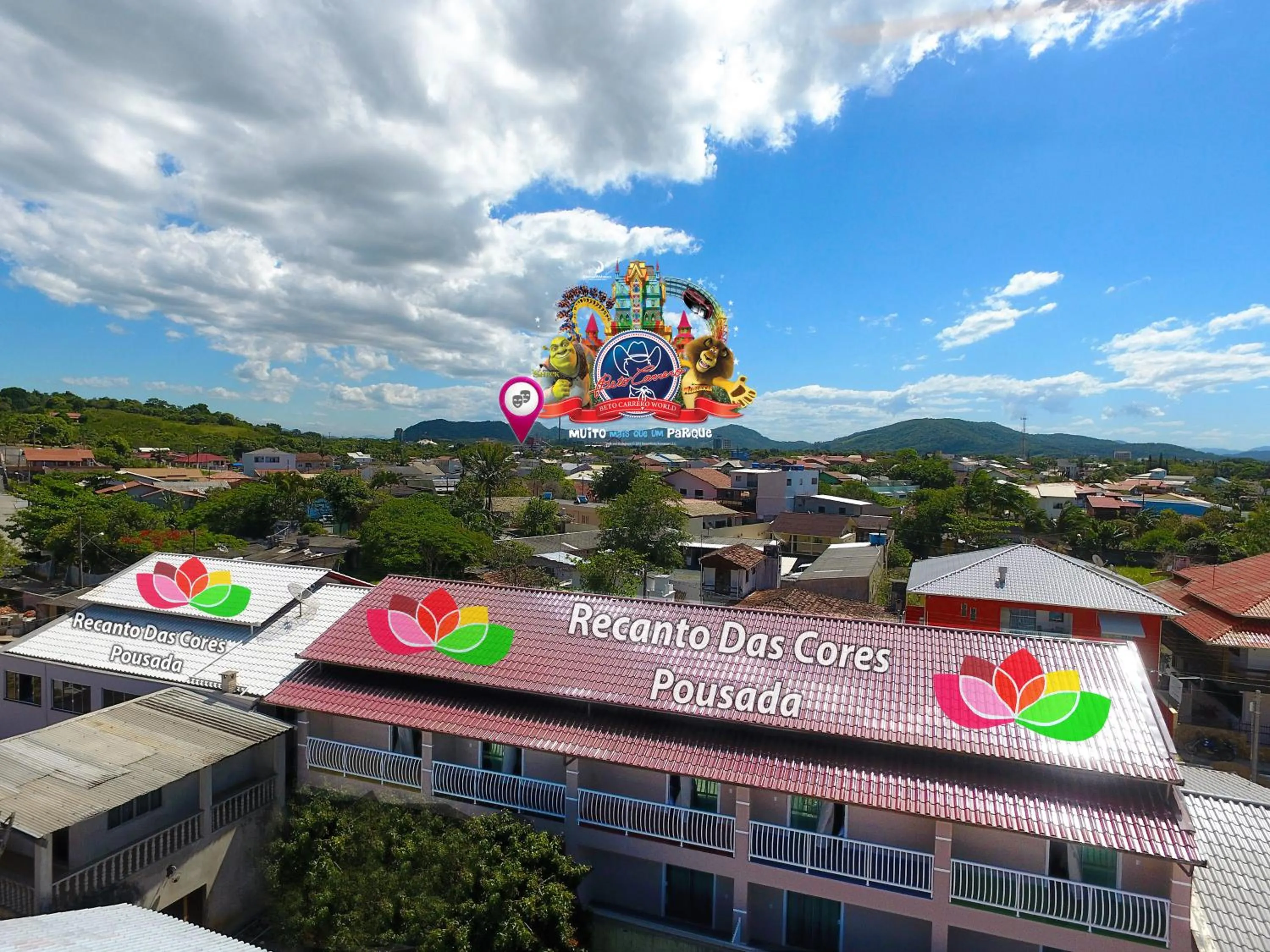 Bird's eye view in Pousada Recanto das Cores
