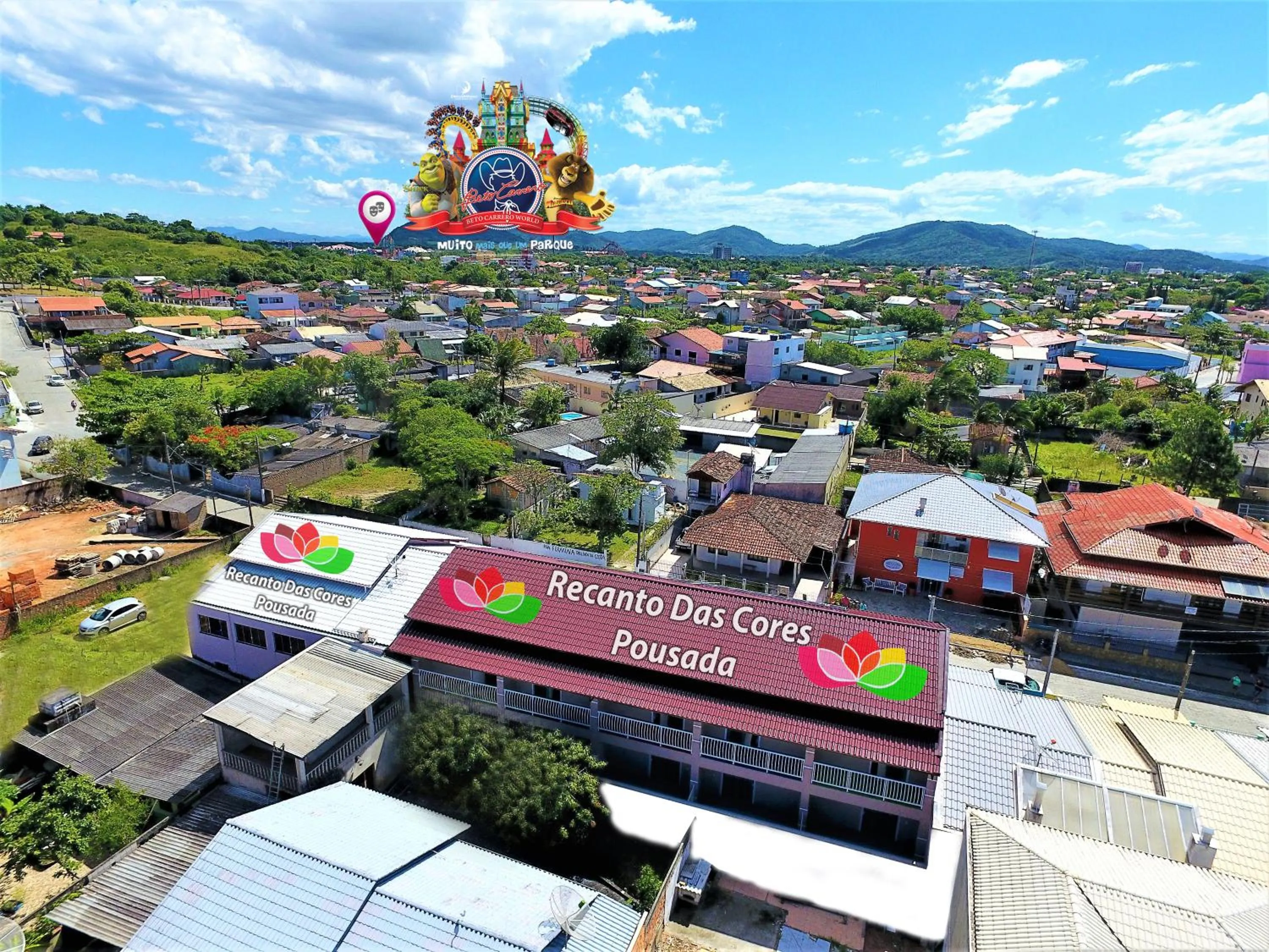 Bird's eye view in Pousada Recanto das Cores
