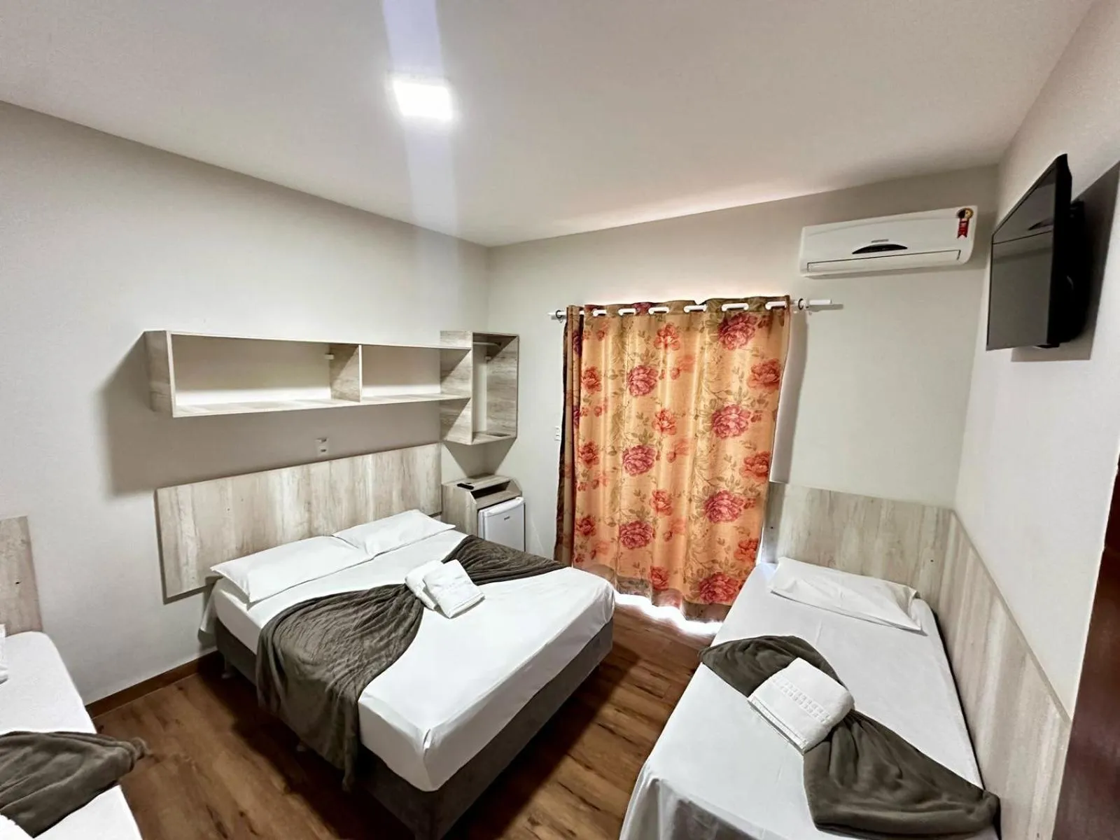 Bedroom, Bed in Pousada Recanto das Cores