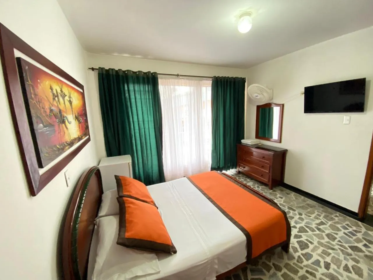 Bed in Hotel Tequendama