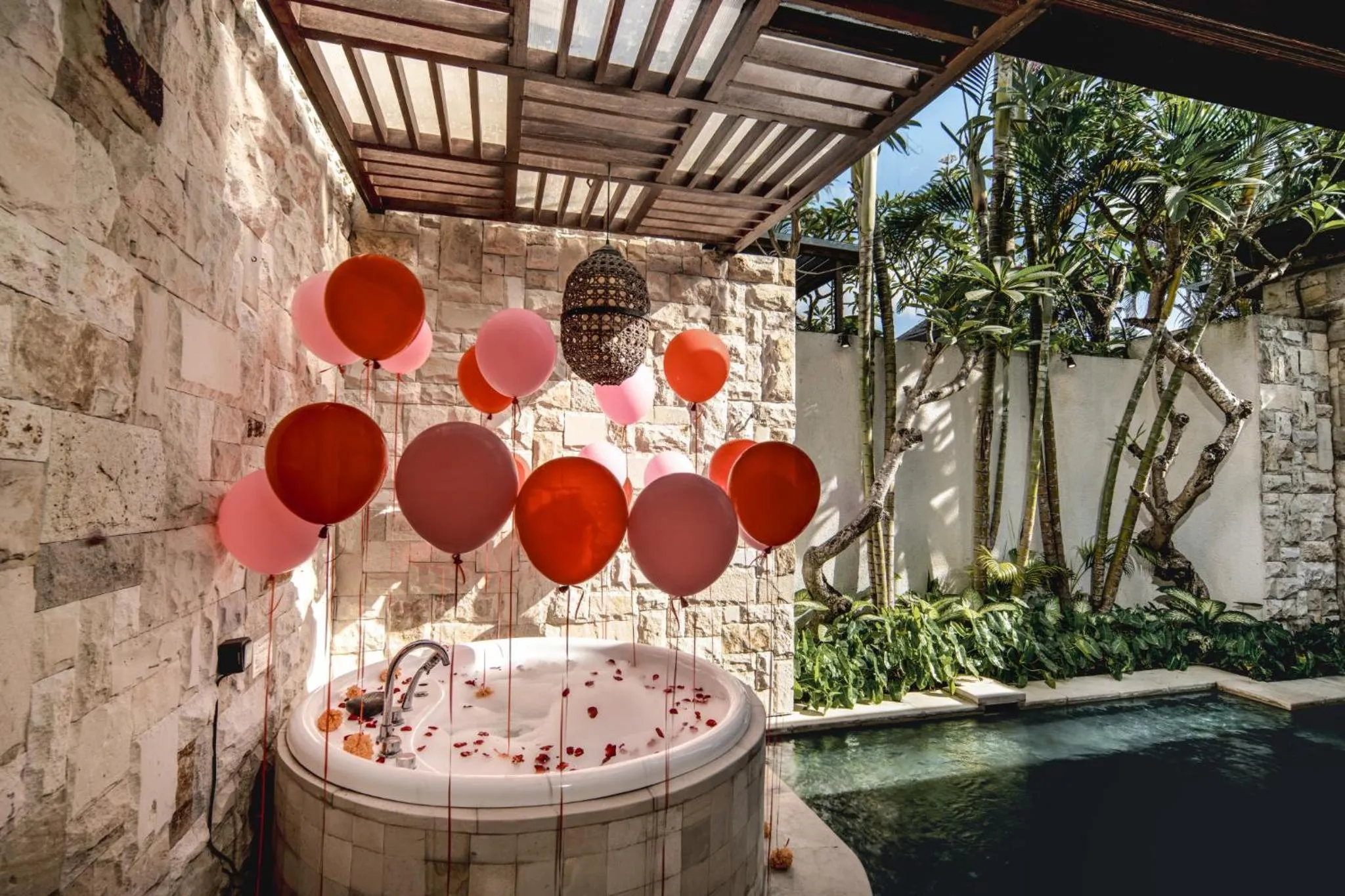Bath in Aksari Villa Seminyak by Ini Vie Hospitality