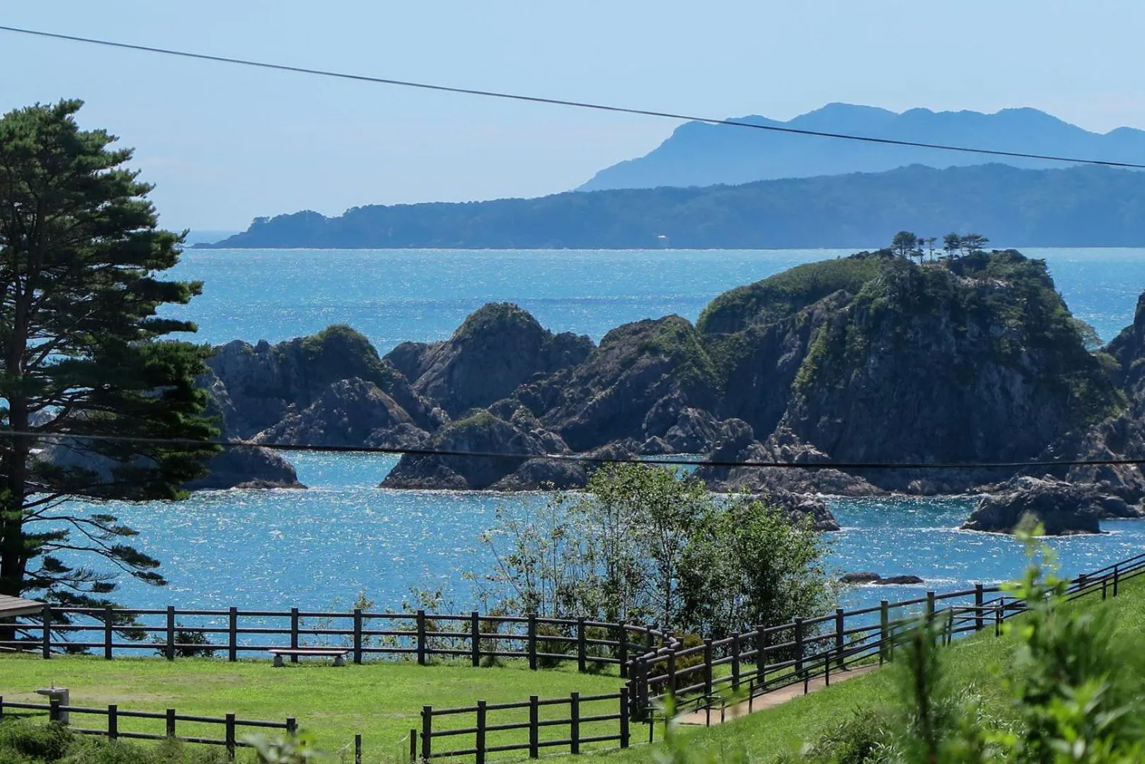 Natural landscape in Nagisatei Taroan