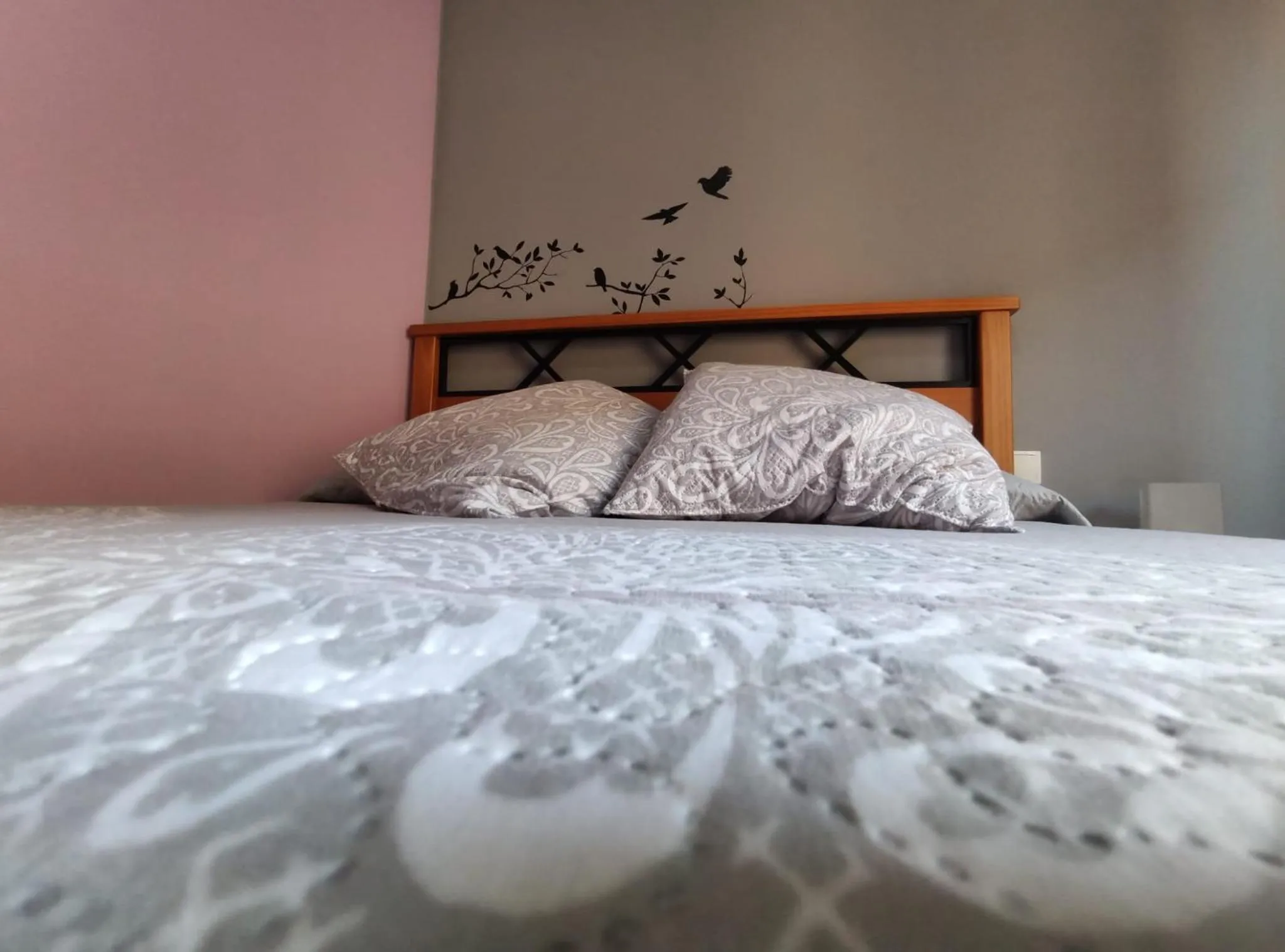 Bedroom, Bed in Hostal El Bodegon