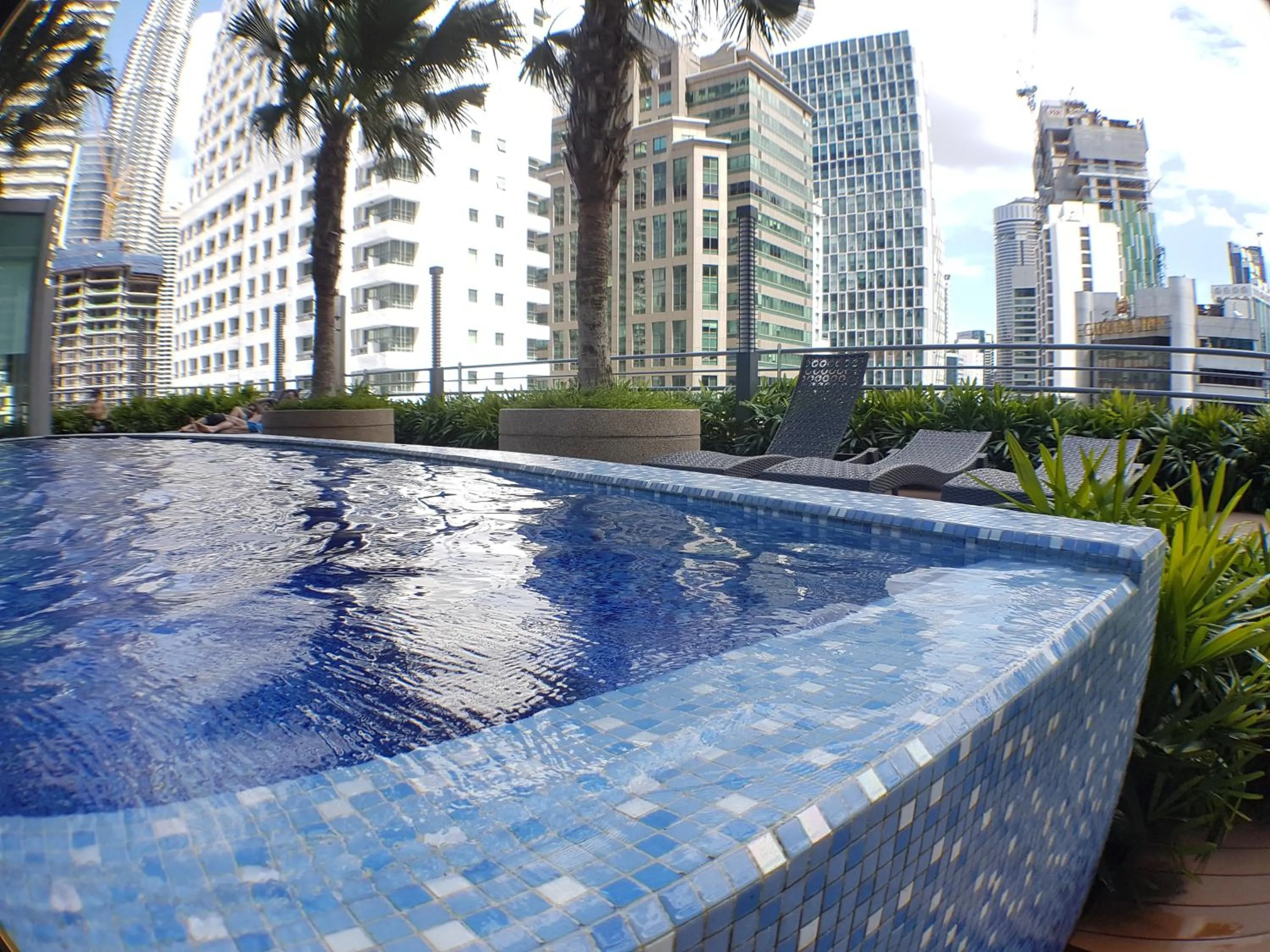 Swimming pool in Vortex KLCC by Luxury Suites Asia