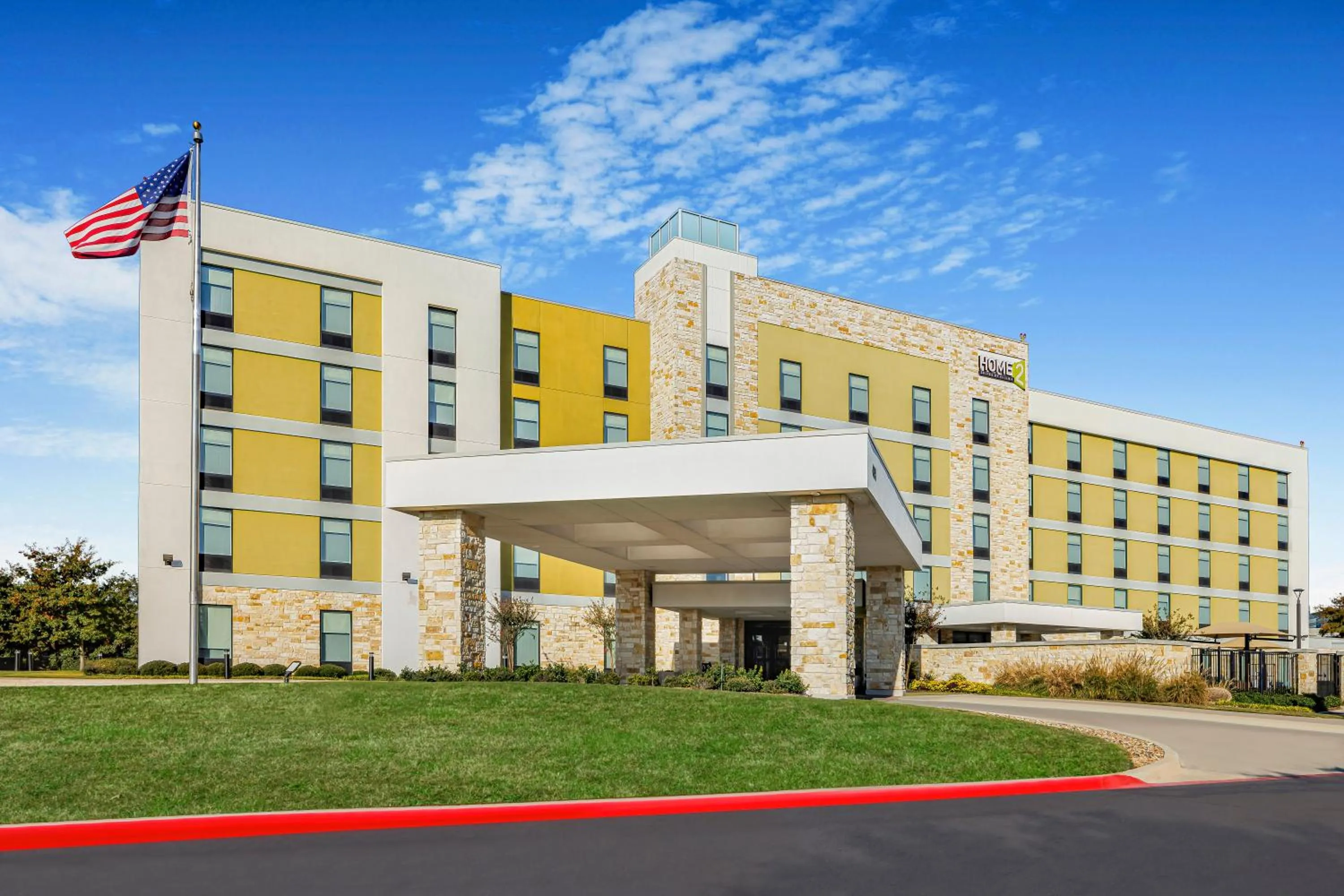 Property building in Home2 Suites By Hilton Dallas Addison