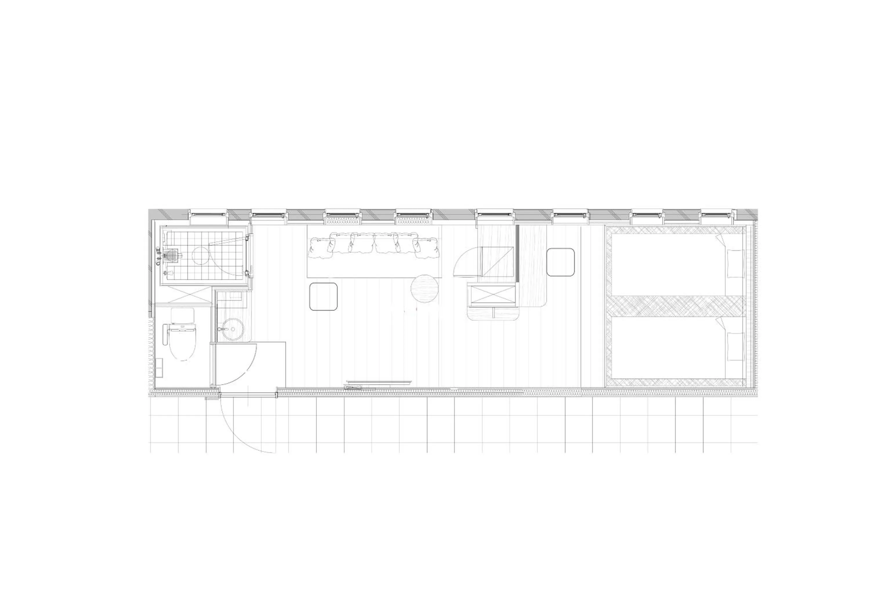 Floor plan in Hotel Paul House