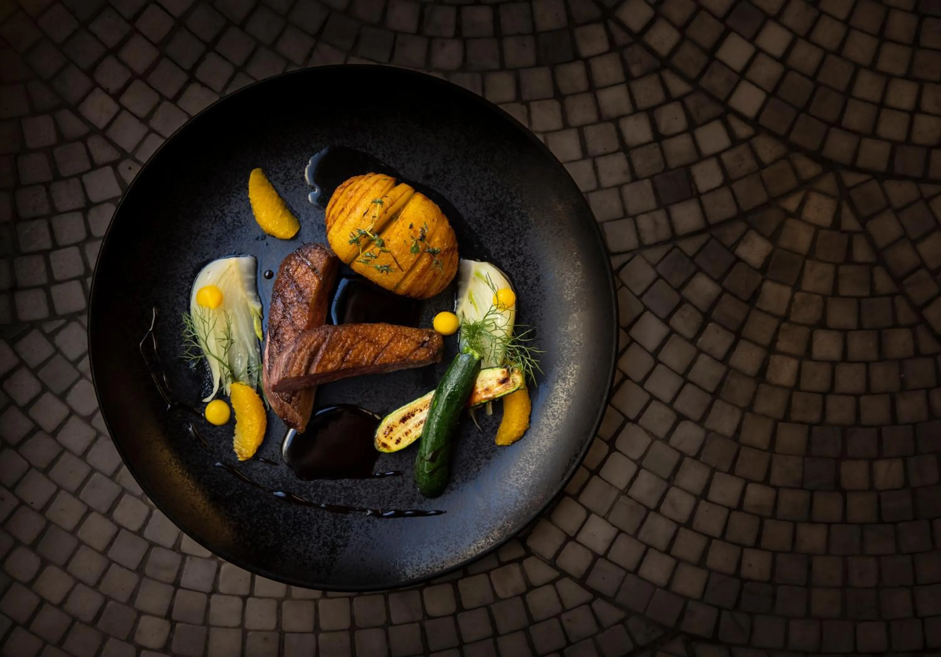 Restaurant/places to eat in Adriatic Hotel by Maistra Collection