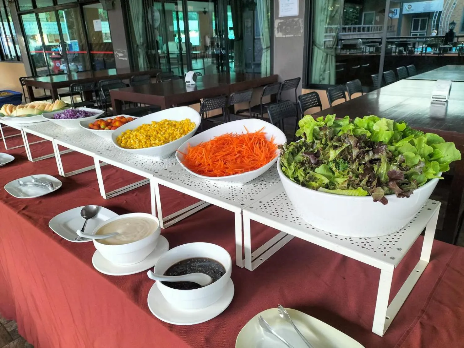 Breakfast in Grandsiri Resort KhaoYai