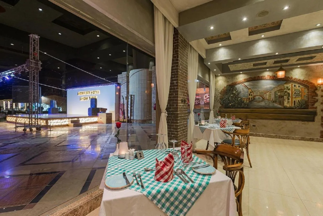 Restaurant/places to eat in Gravity Hotel & Aqua Park Hurghada Families and Couples Only