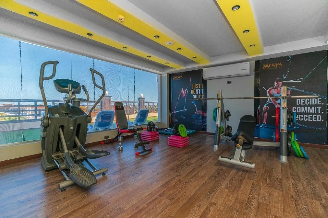 Fitness centre/facilities in Gravity Hotel & Aqua Park Hurghada Families and Couples Only
