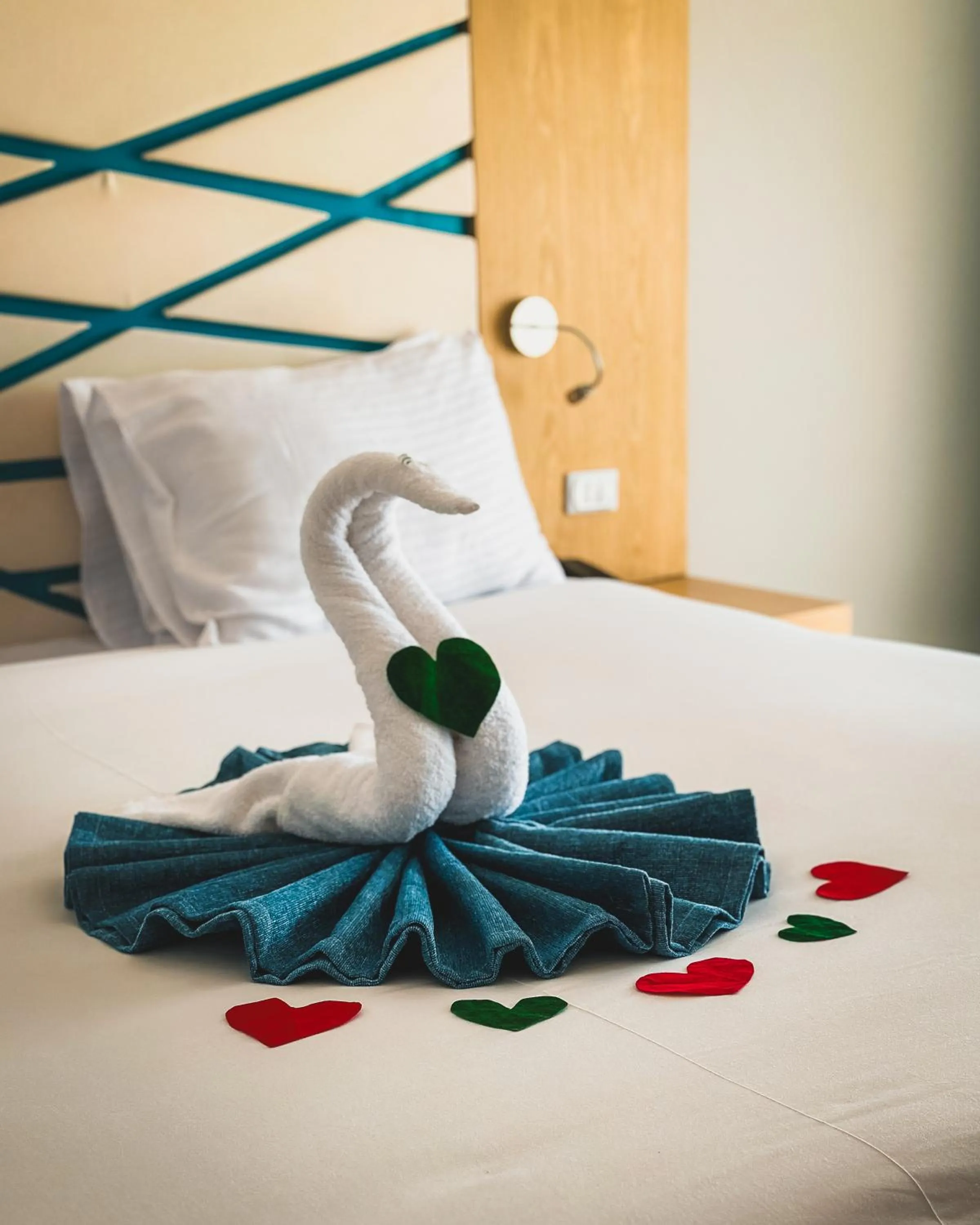 Bed in Gravity Hotel & Aqua Park Hurghada Families and Couples Only