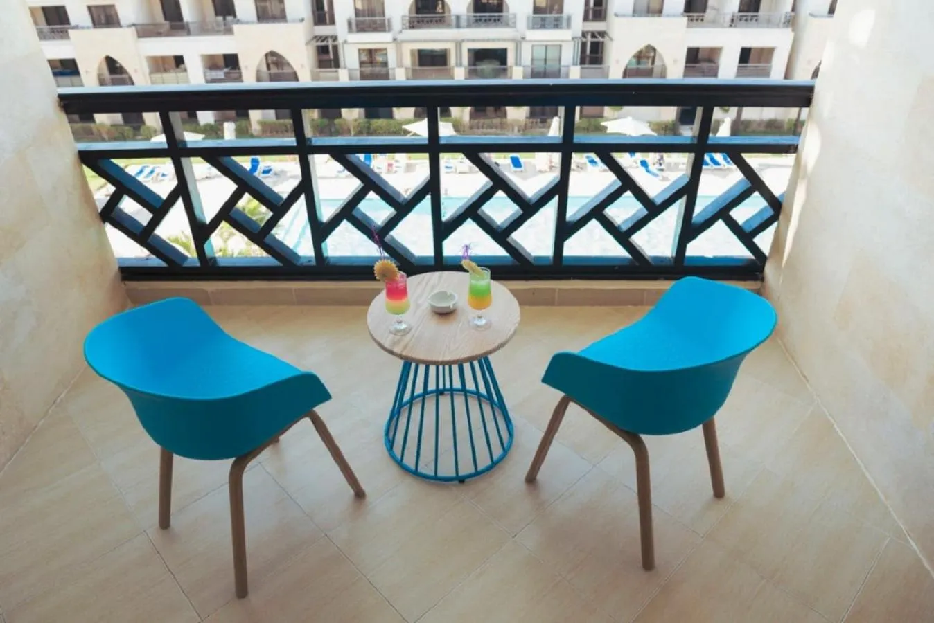 Balcony/Terrace in Gravity Hotel & Aqua Park Hurghada Families and Couples Only