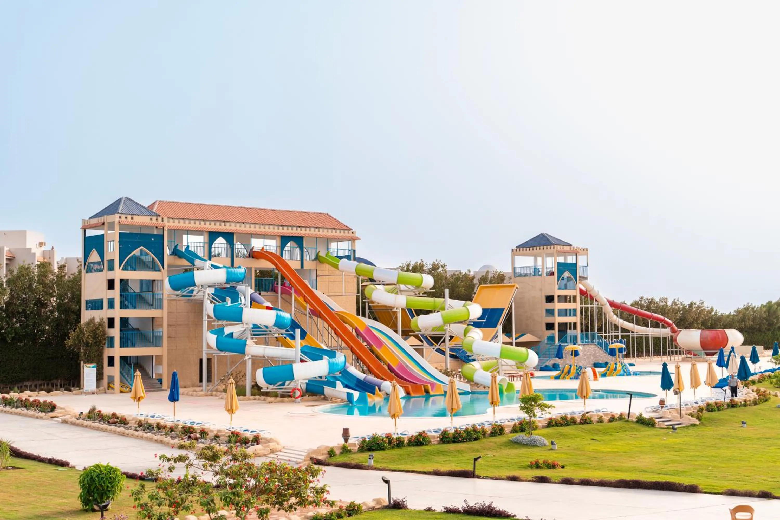 Aqua park in Gravity Hotel & Aqua Park Hurghada Families and Couples Only