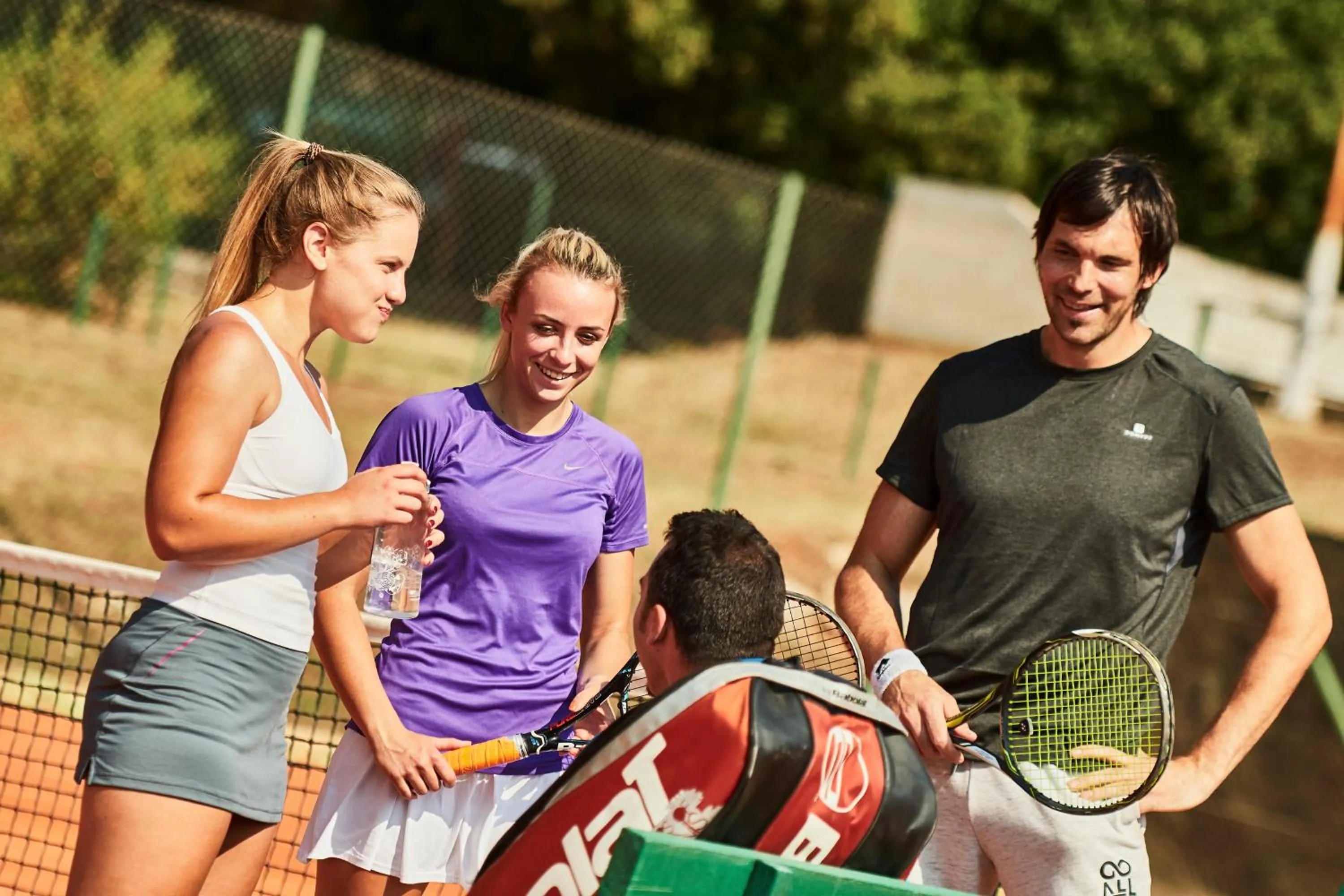 Tennis court in Maistra Select Funtana All Inclusive Resort