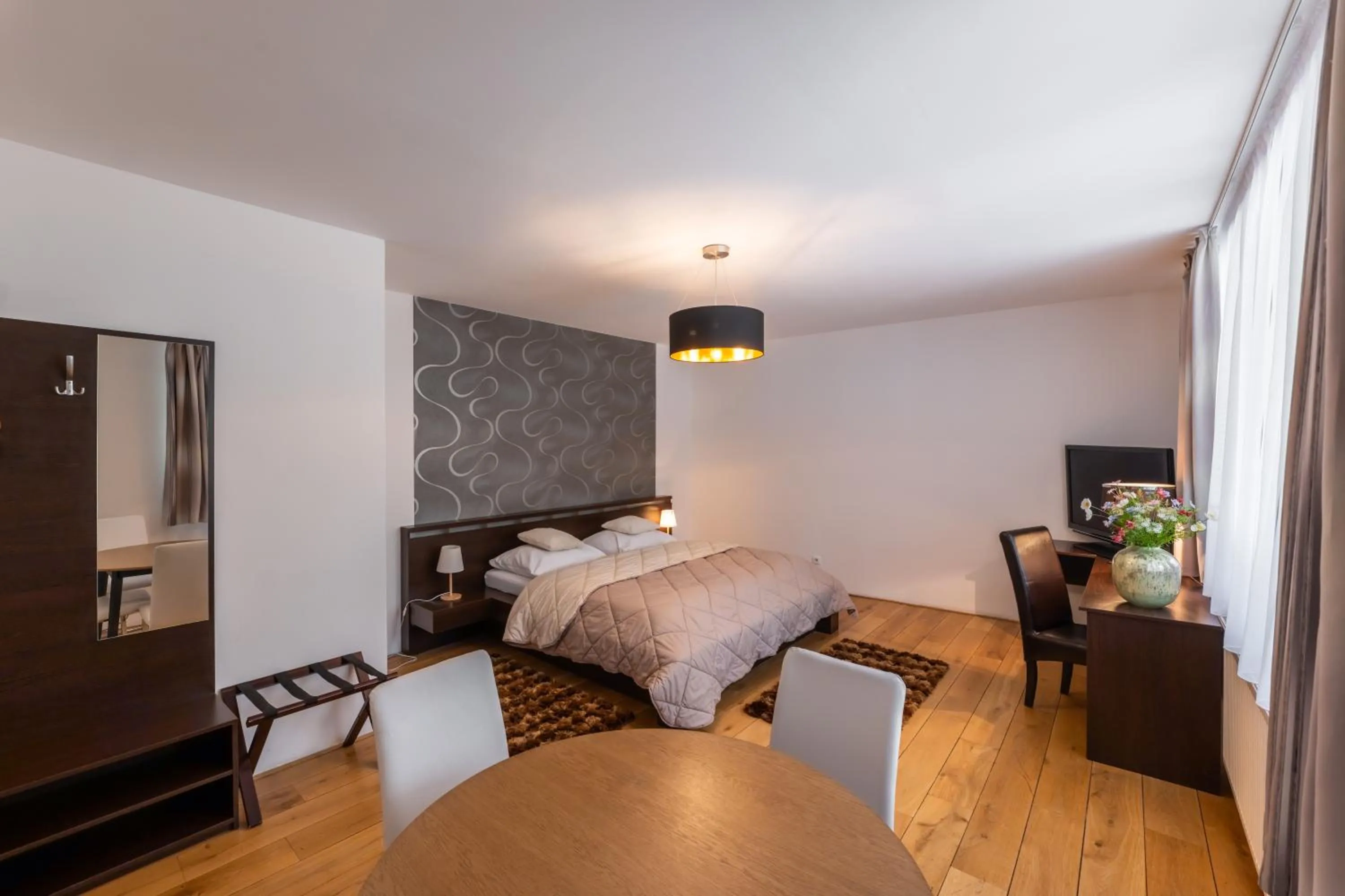 Bed in Archa restaurant a penzion