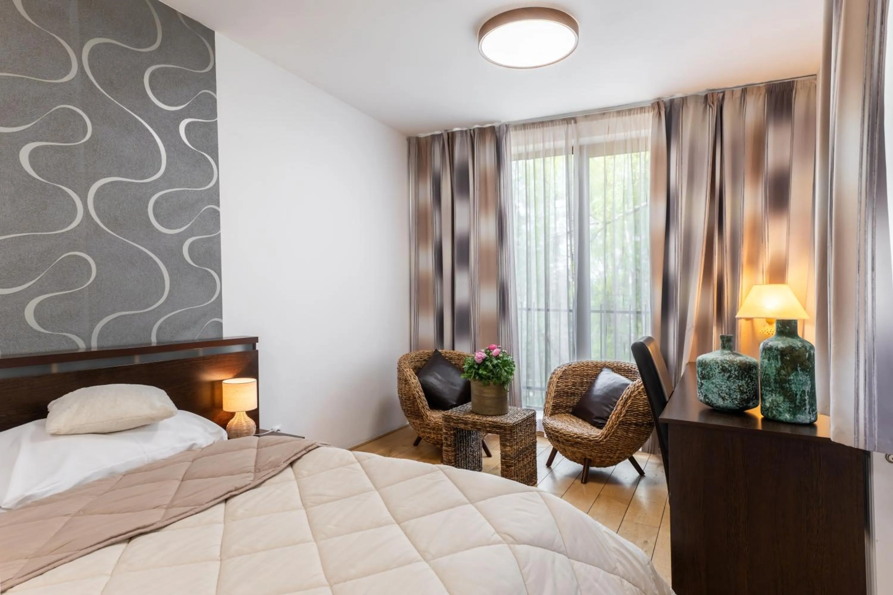 Bed in Archa restaurant a penzion