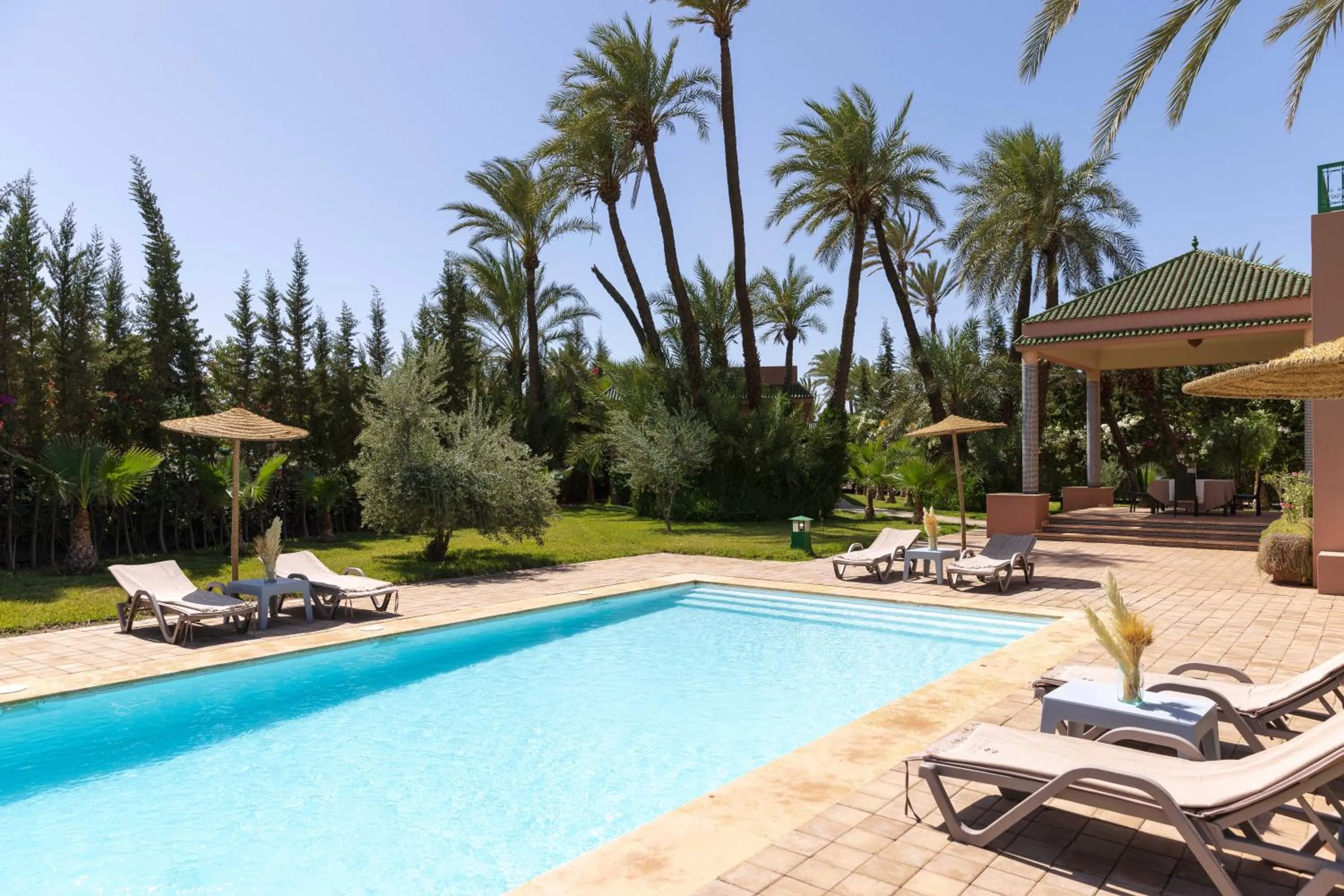 Swimming pool in Domaine Abiad