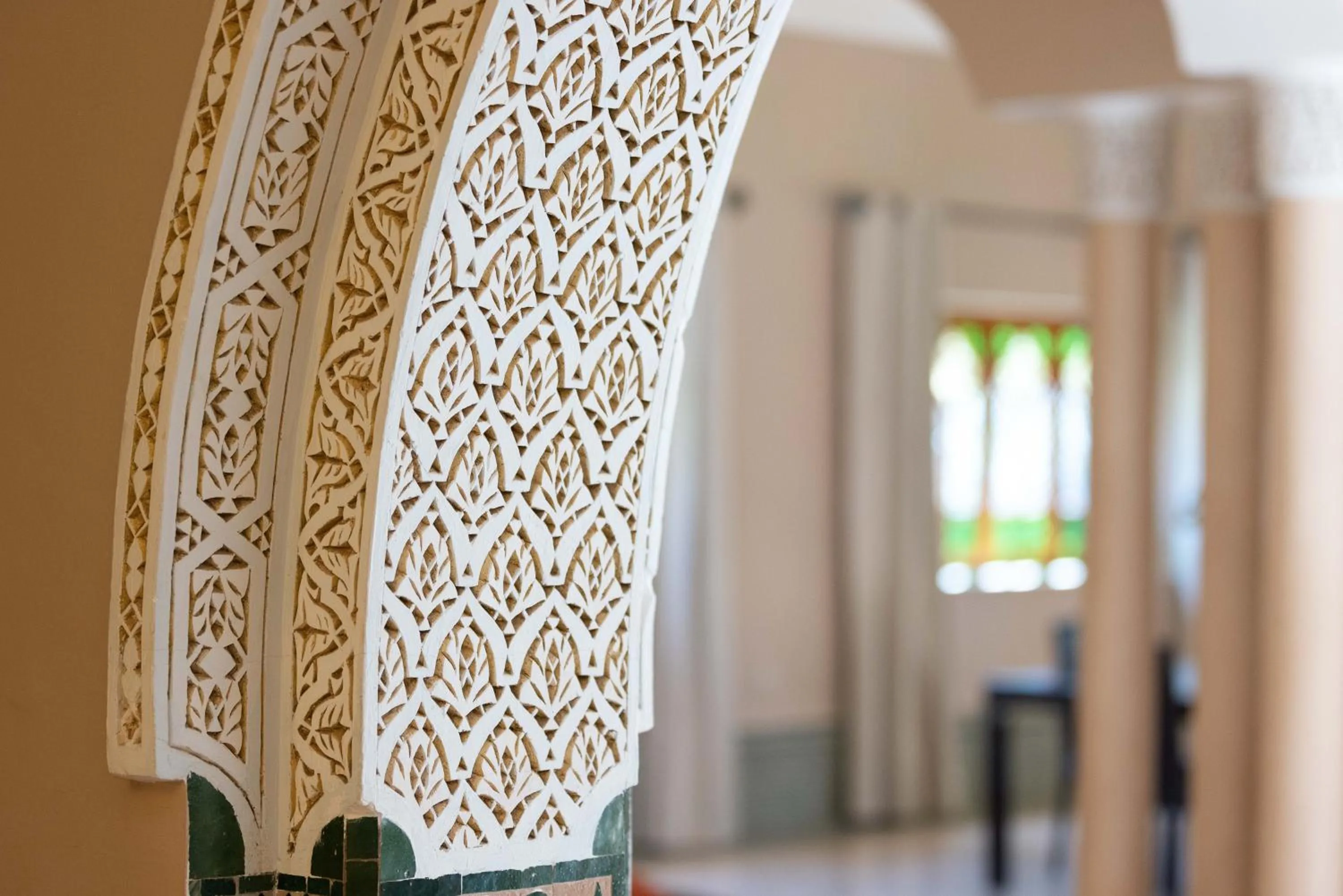 Decorative detail in Domaine Abiad