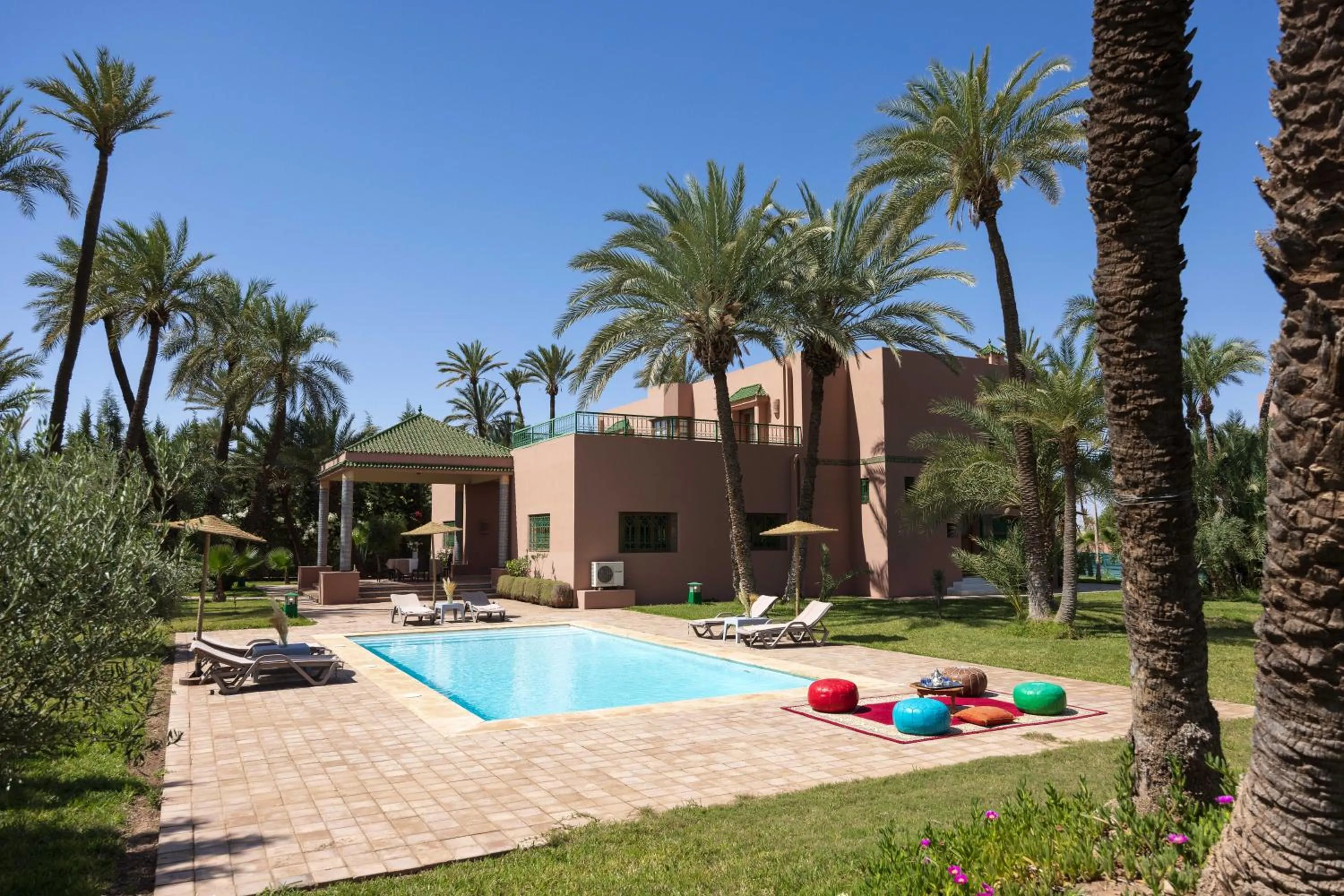 Swimming pool in Domaine Abiad