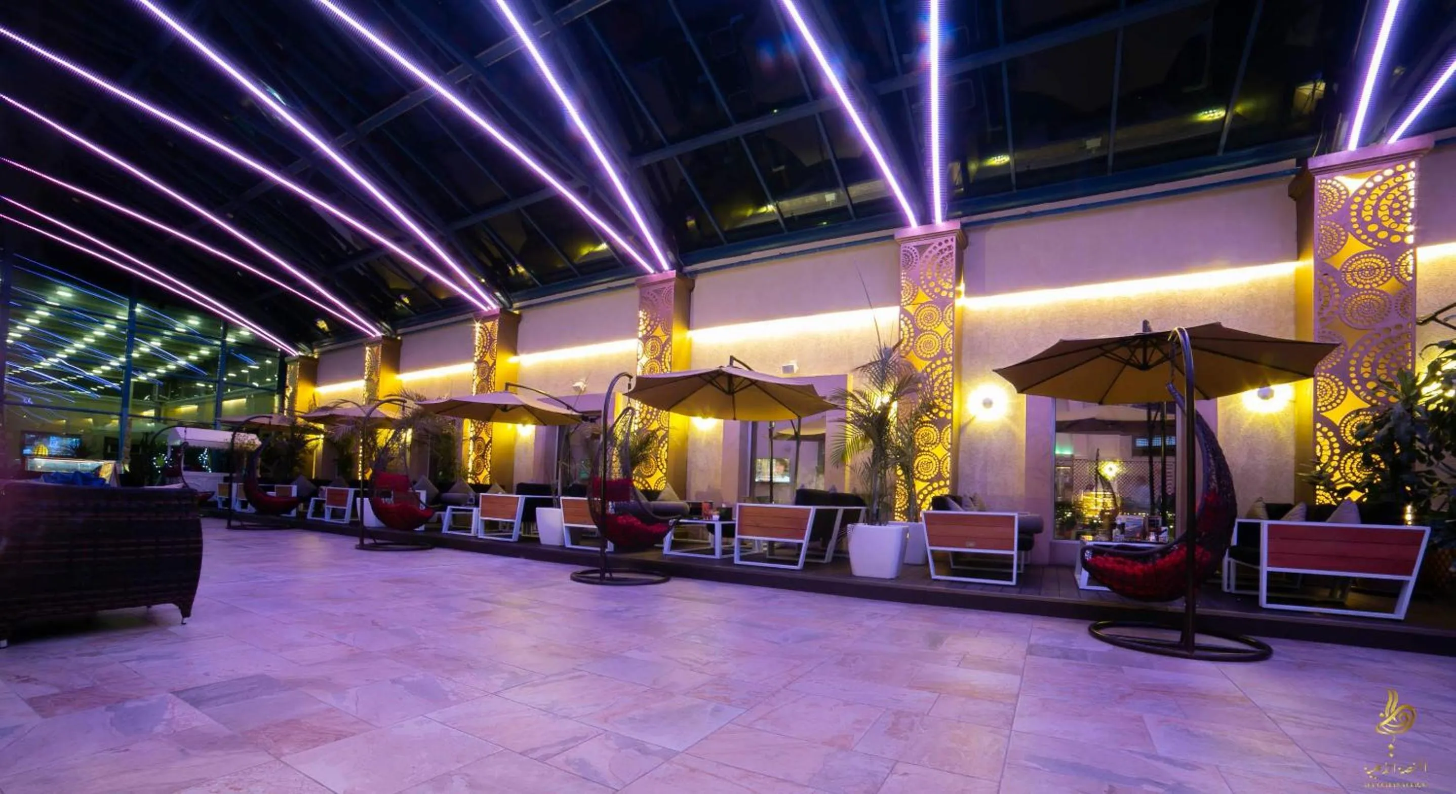 Lounge or bar in Casablanca Grand Hotel