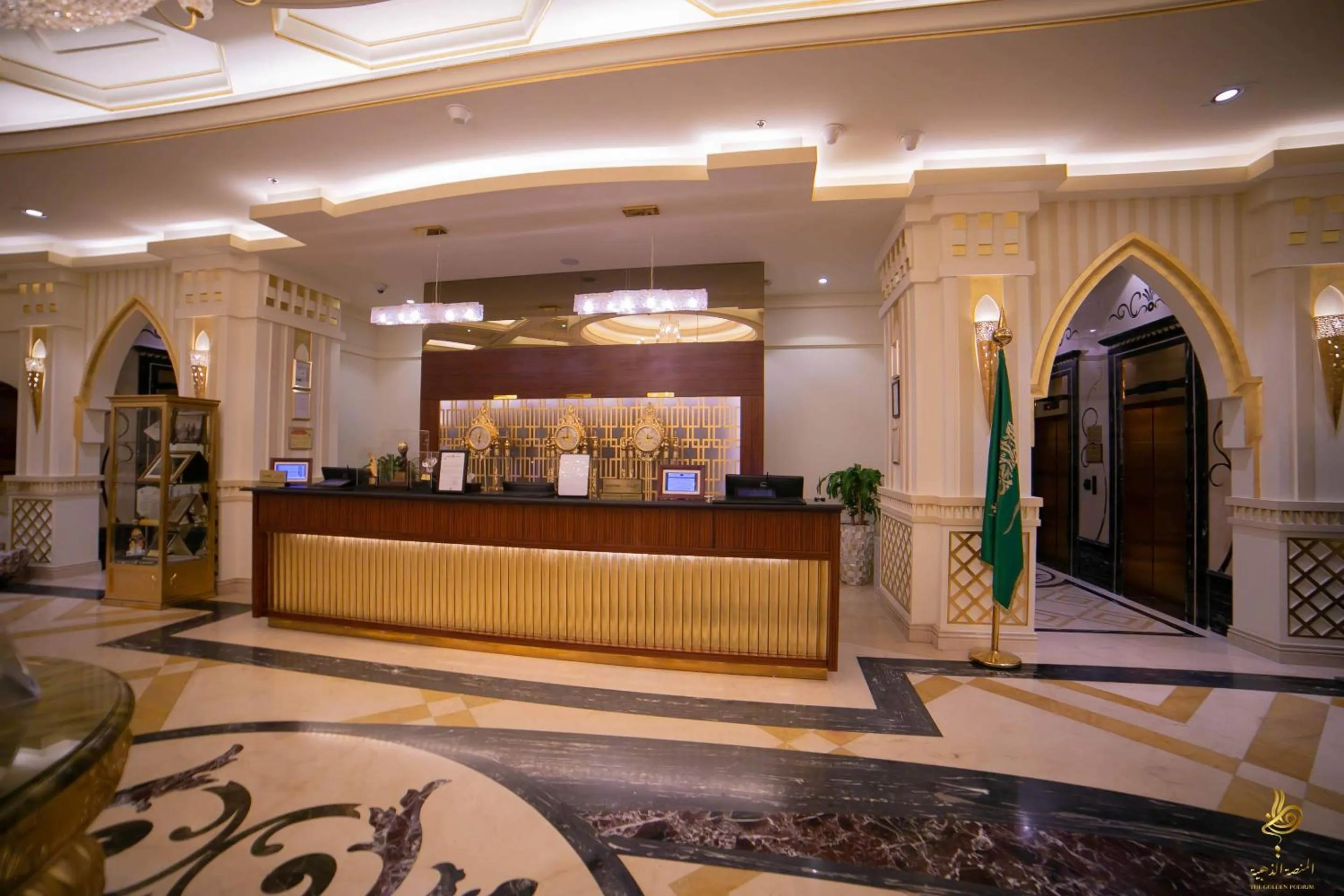 Lobby or reception in Casablanca Grand Hotel