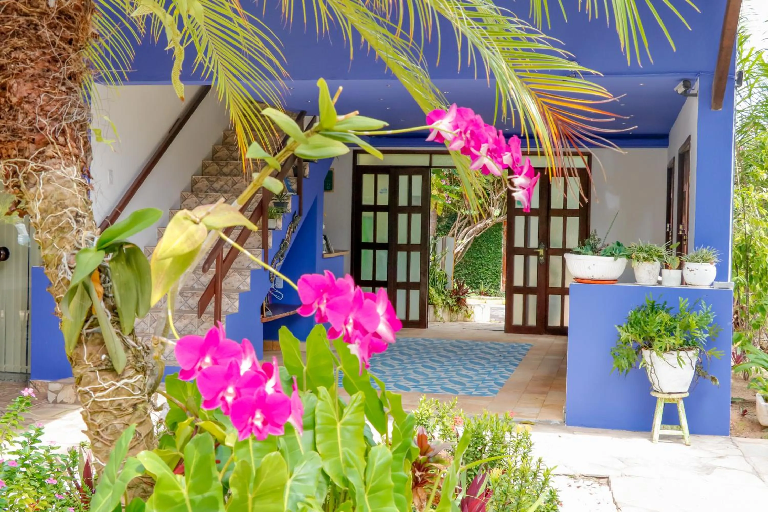 Lobby or reception in Pousada Arriba Pipa