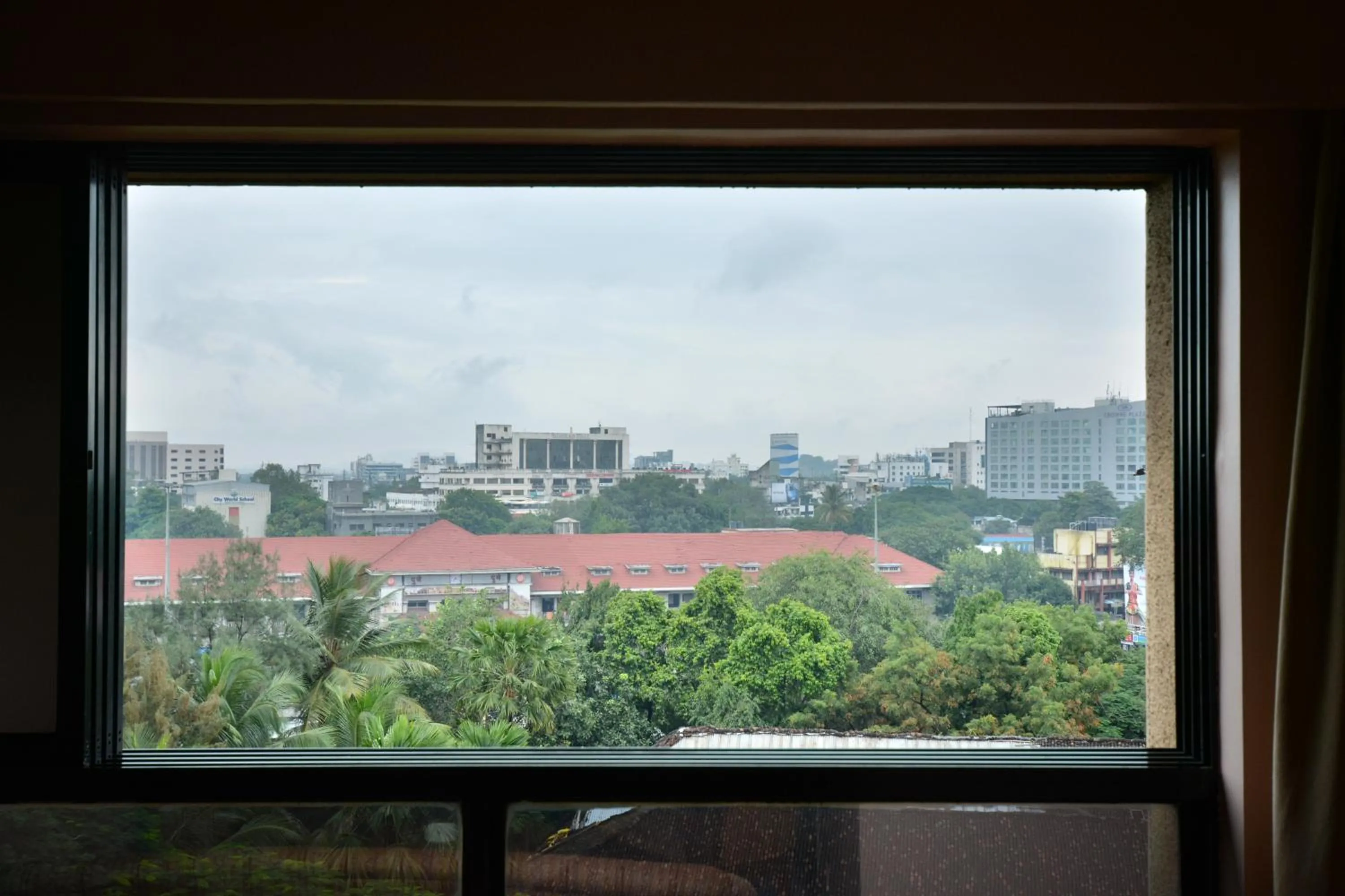 City view in The Samrat Hotel near Pune Railway Station