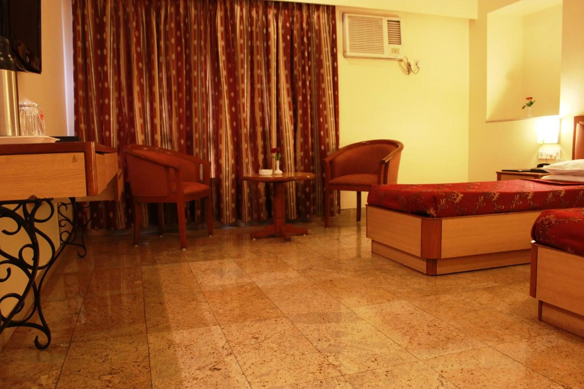 Bedroom, Bed in The Samrat Hotel near Pune Railway Station