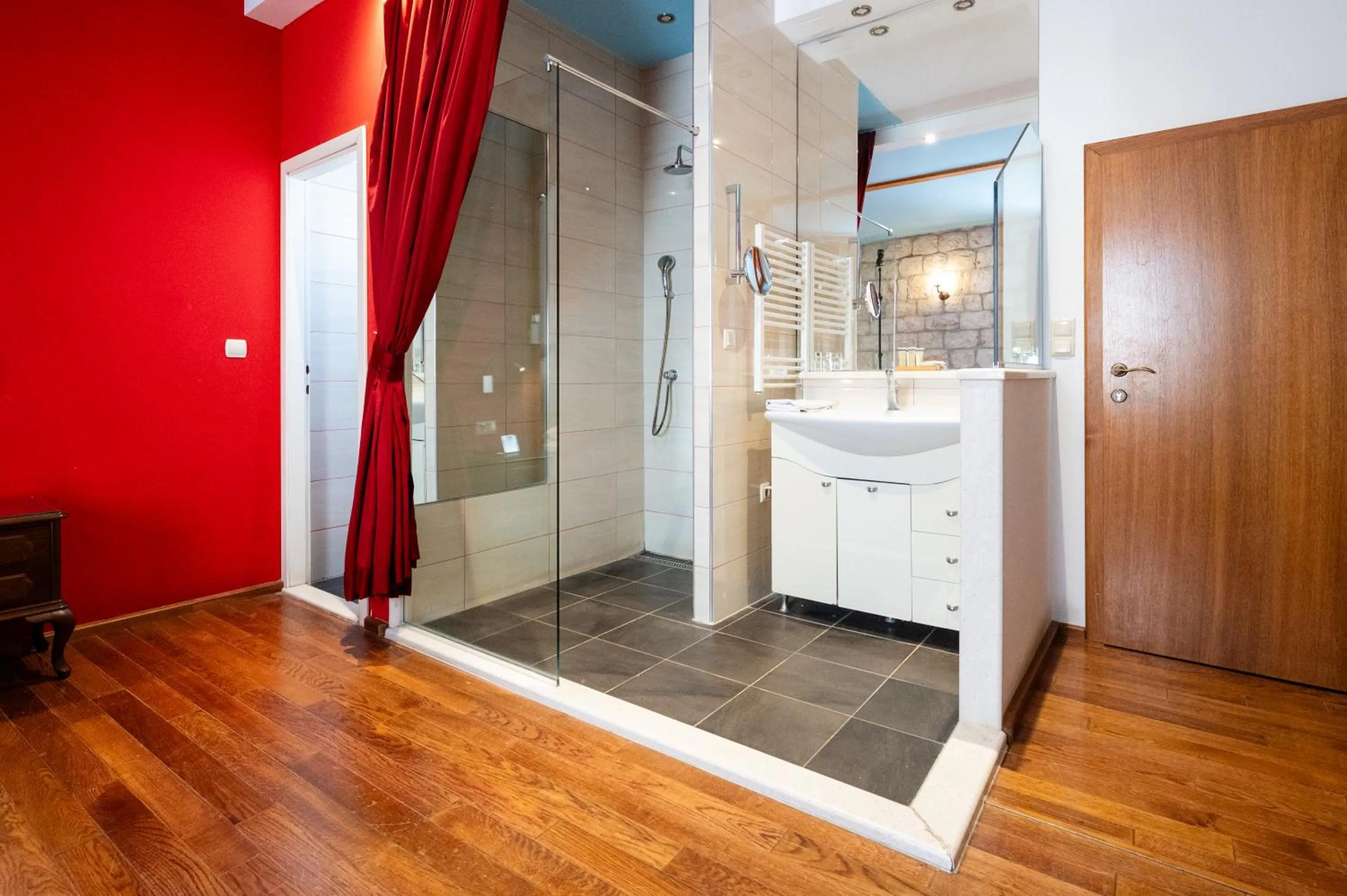 Bathroom in Heritage Hotel Tragos