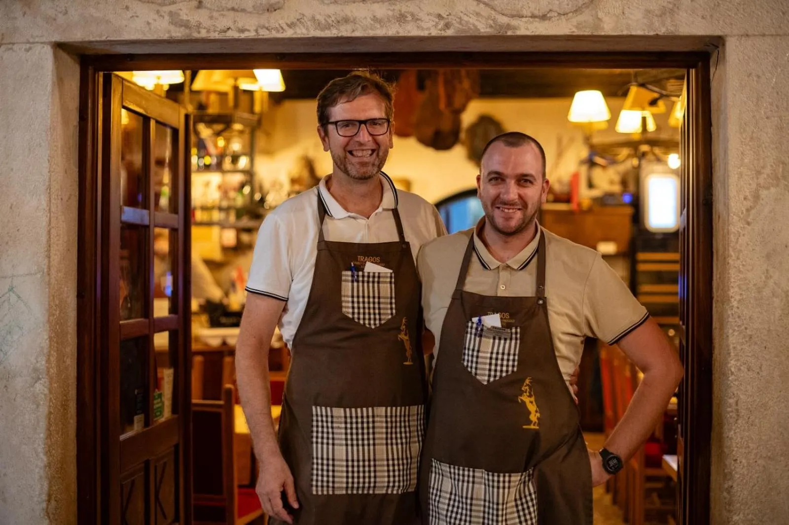 Staff in Heritage Hotel Tragos