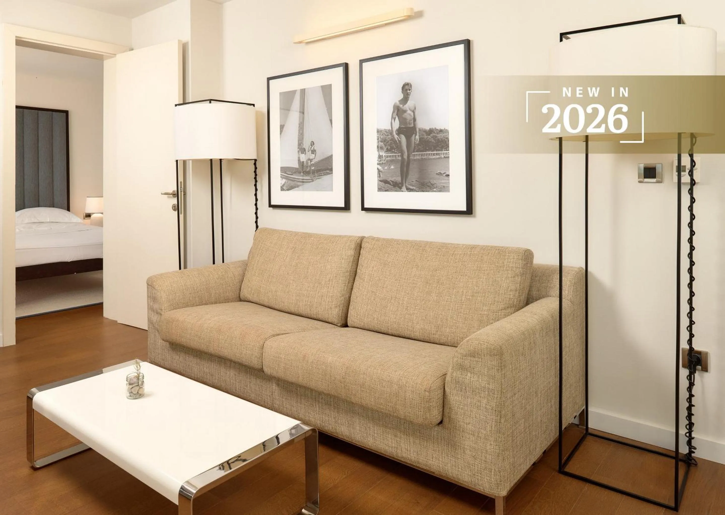 Bed in Amfora Hvar Grand Beach Resort