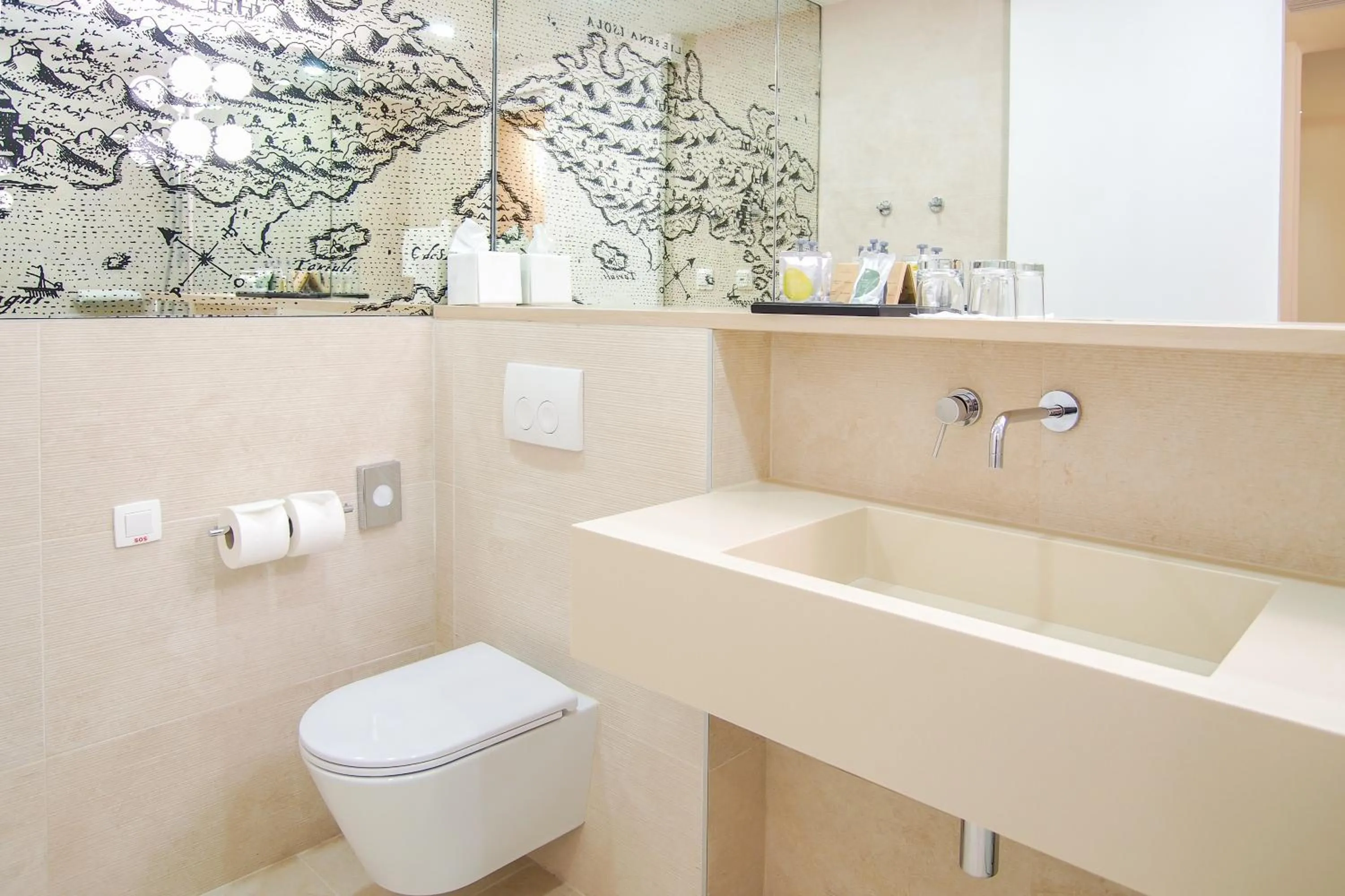 Shower in Amfora Hvar Grand Beach Resort