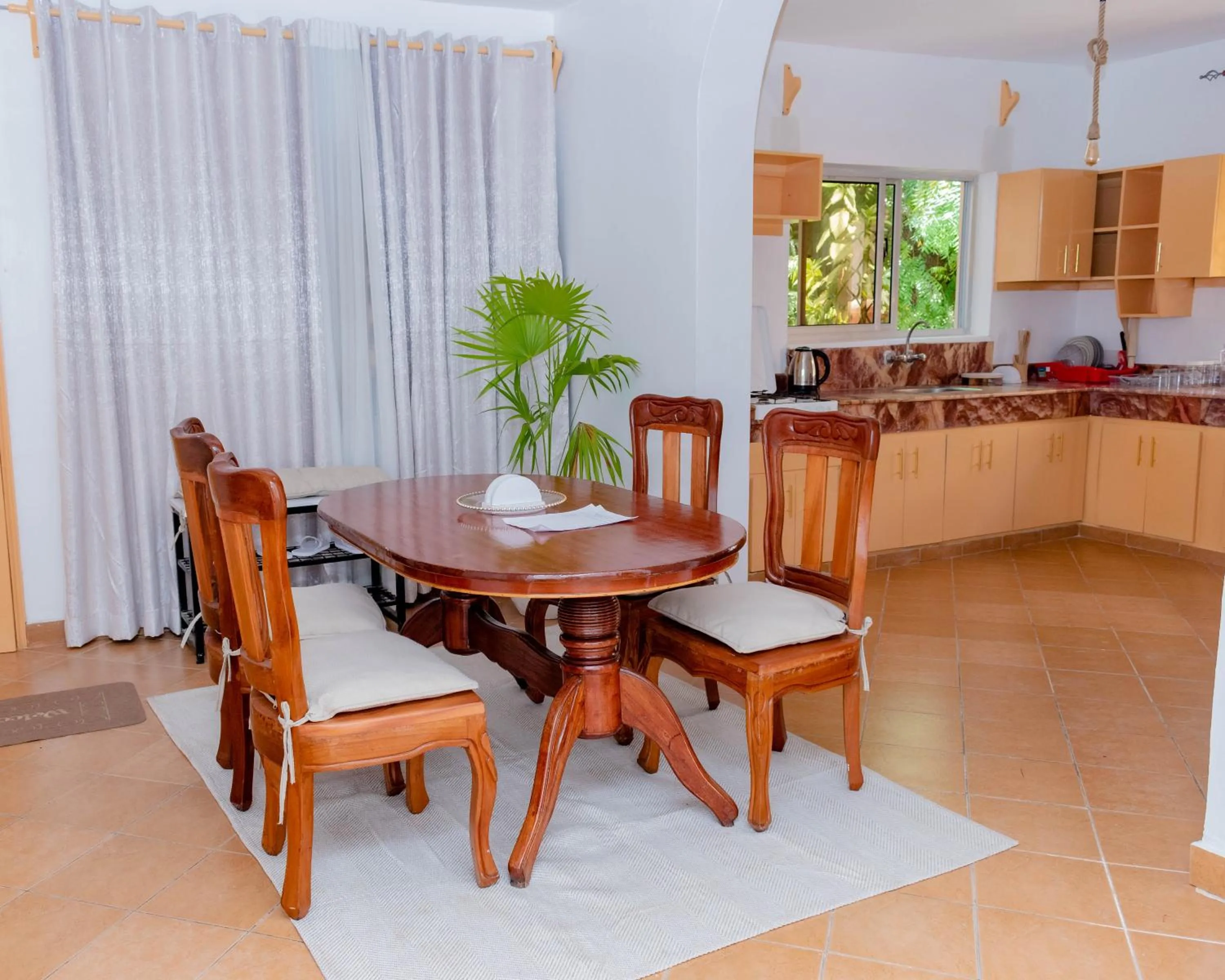 Dining area in Pinebreeze Holiday Resort