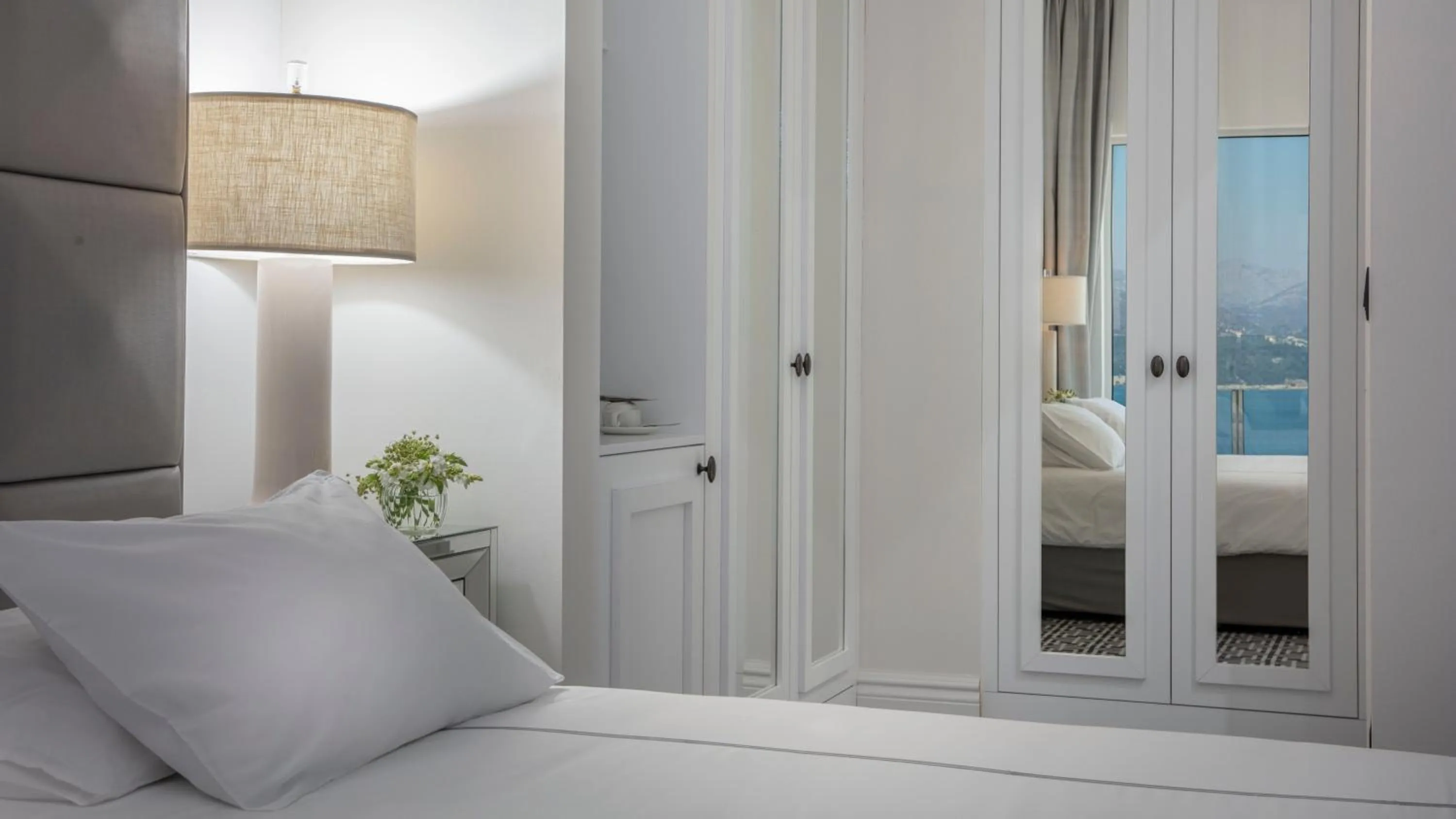 Decorative detail, Bed in Royal Neptun Hotel