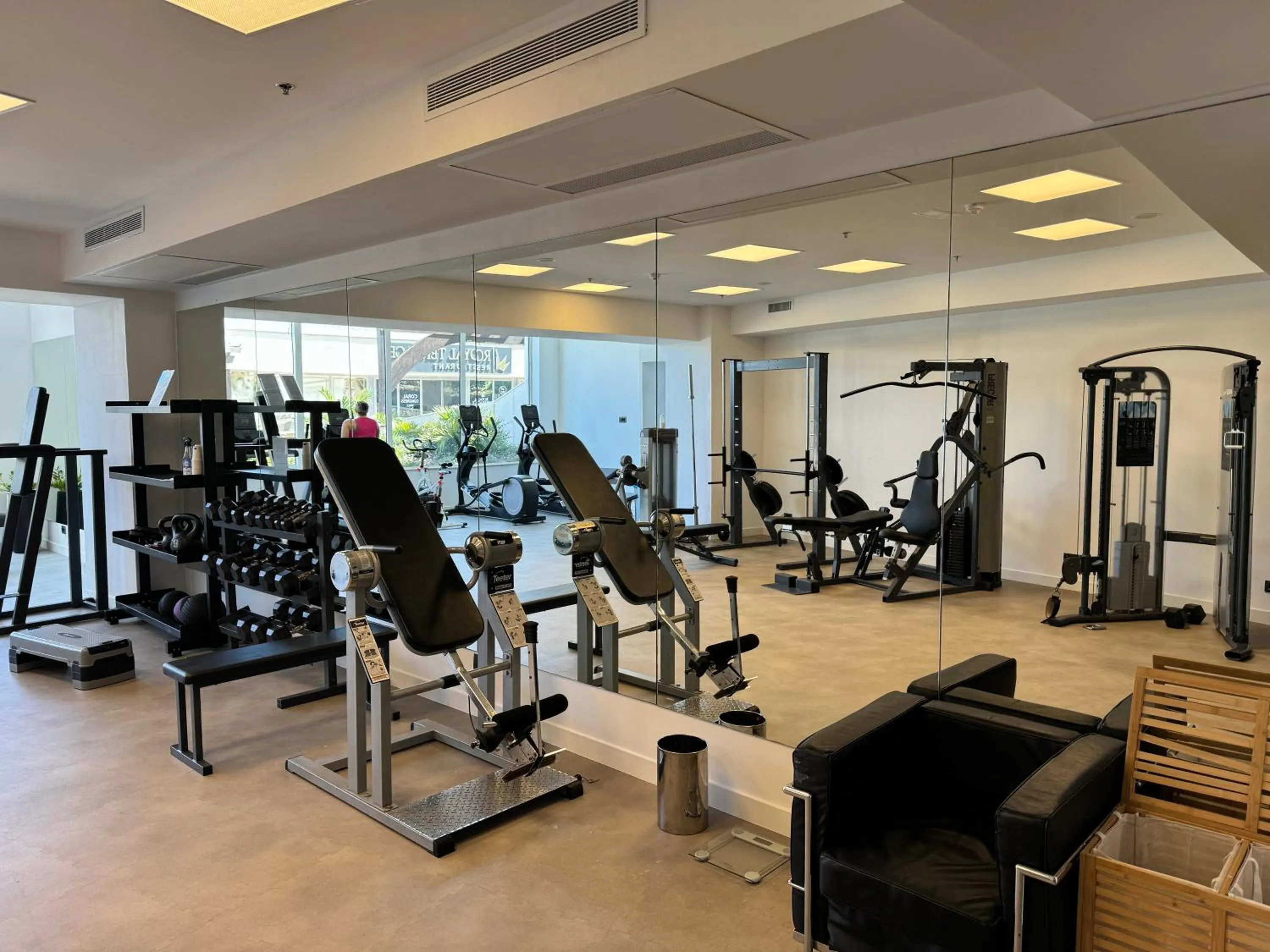 Fitness centre/facilities in Royal Neptun Hotel